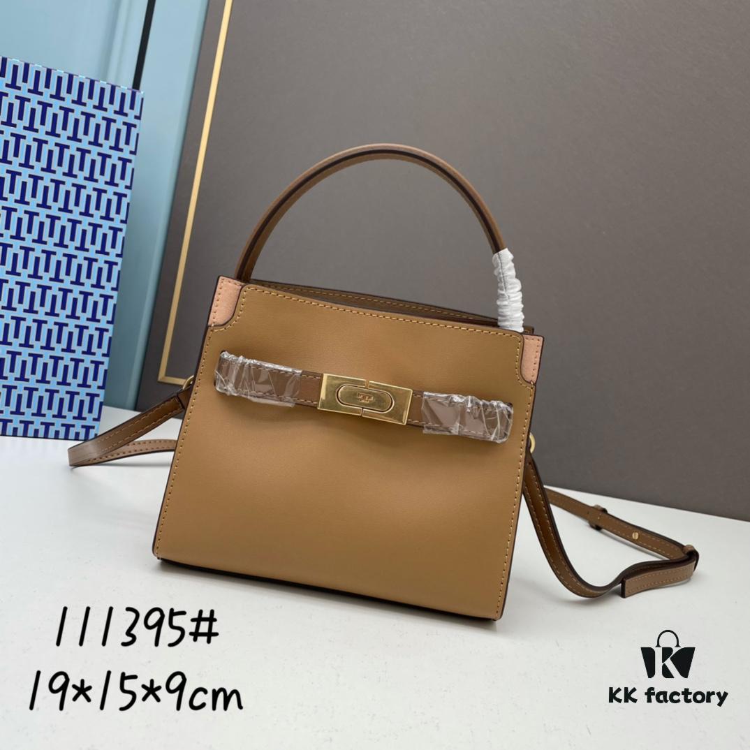 Small Black TORY BURCH LEE RADZIWILL PETITE DOUBLE BAG Mini Bag