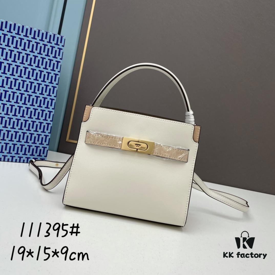 Mini Black TORY BURCH LEE RADZIWILL PETITE DOUBLE BAG