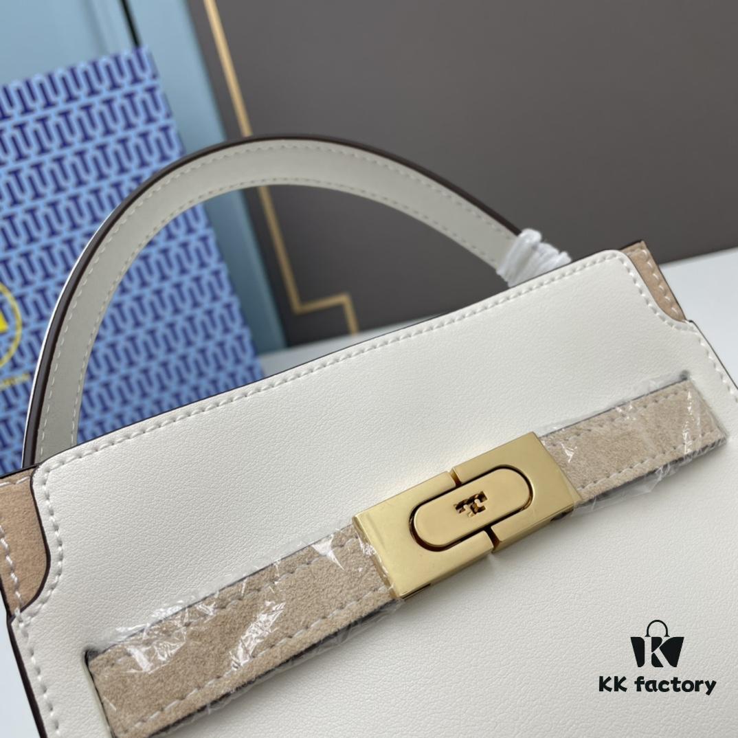 Mini Black TORY BURCH LEE RADZIWILL PETITE DOUBLE BAG