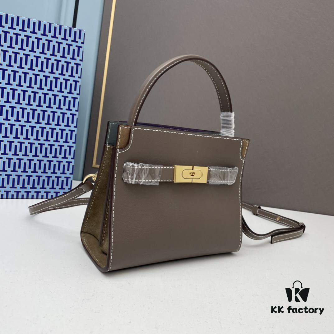 Small Black TORY BURCH LEE RADZIWILL PETITE DOUBLE BAG Mini Bag