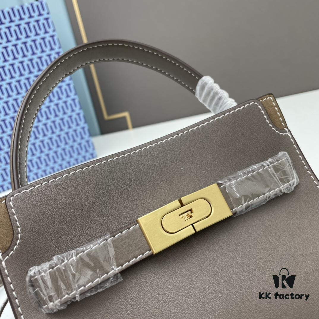 Small Black TORY BURCH LEE RADZIWILL PETITE DOUBLE BAG Mini Bag