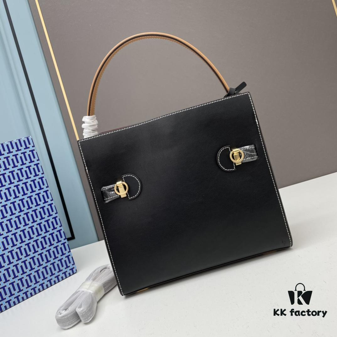 Large [Black] TORY BURCH LEE RADZIWILL PETITE DOUBLE BAG Mini Bag