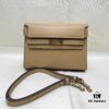 TORY BURCH Lee Radziwill Crossbody Shoulder Bag, Full-Grain Leather, Item No. 158720, Size 24×8.5×17.3