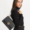 Authentic Quality [New Item, Attention to Detail, Guaranteed Genuine Leather] TORY BURCH Miller Style Accordion Bag