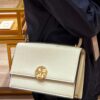 Authentic Quality [New Item, Attention to Detail, Guaranteed Genuine Leather] TORY BURCH Miller Style Accordion Bag