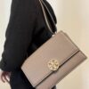 Authentic Quality [New Item, Attention to Detail, Guaranteed Genuine Leather] TORY BURCH Miller Style Accordion Bag