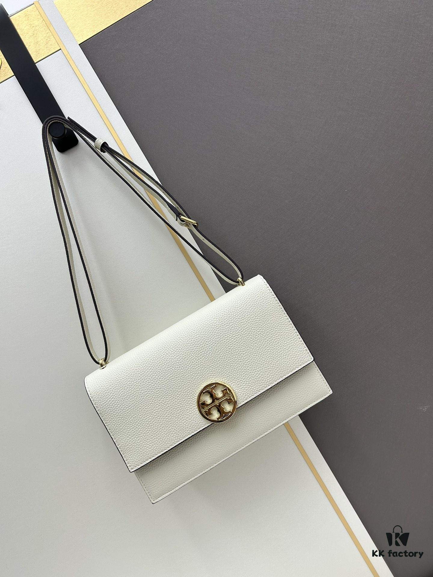 Original Quality [New Item, Attention to Detail, Guaranteed Genuine Leather] TORY BURCH Miller Style Accordion Bag