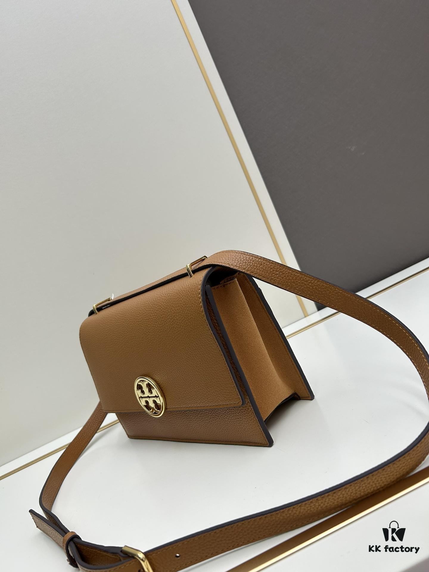 Original Quality [New Item, Attention to Detail, Guaranteed Genuine Leather] TORY BURCH Miller Accordion Bag
