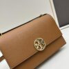 Original Quality [New Item, Attention to Detail, Guaranteed Genuine Leather] TORY BURCH Miller Accordion Bag