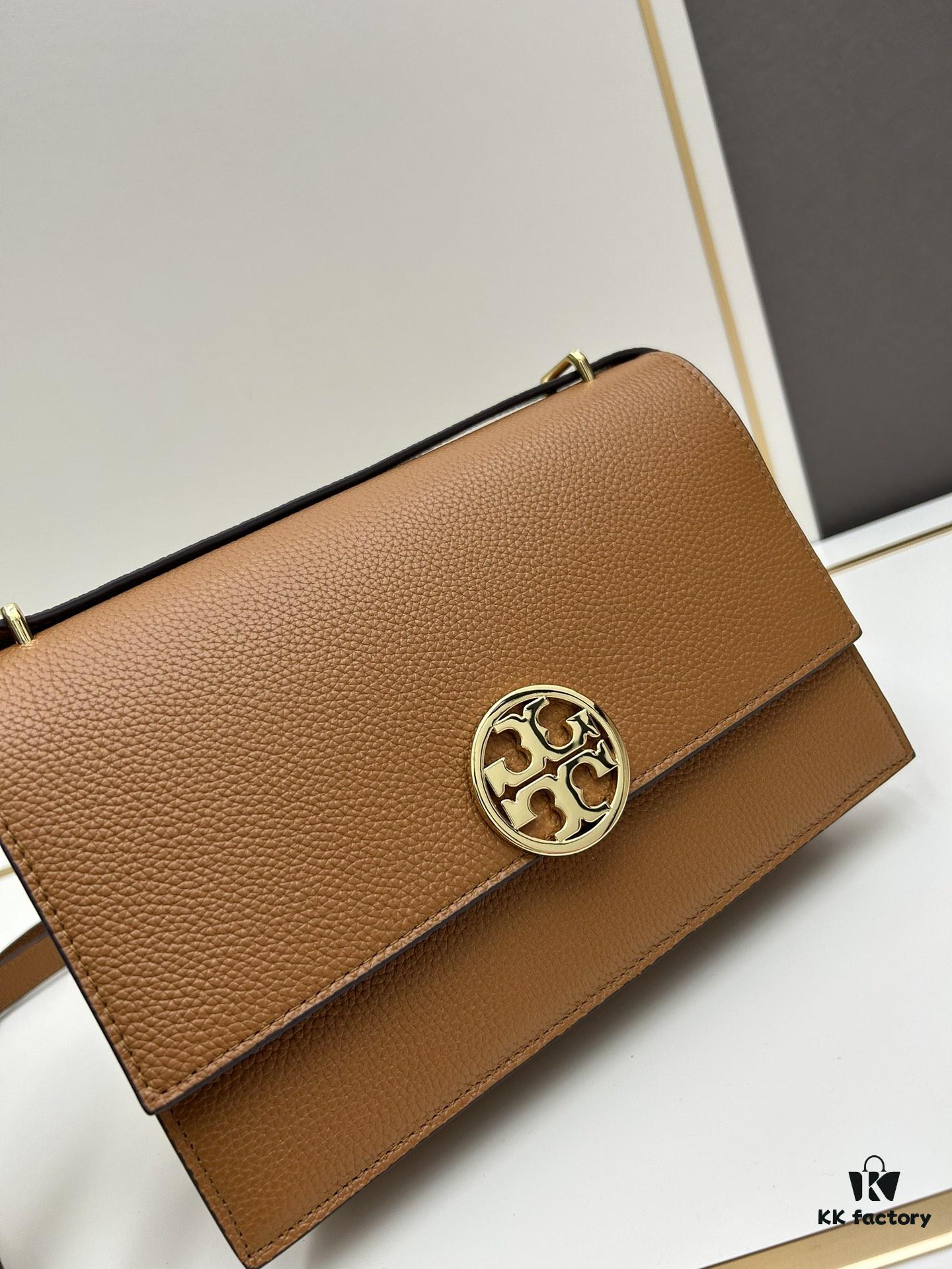 Original Quality [New Item, Attention to Detail, Guaranteed Genuine Leather] TORY BURCH Miller Accordion Bag