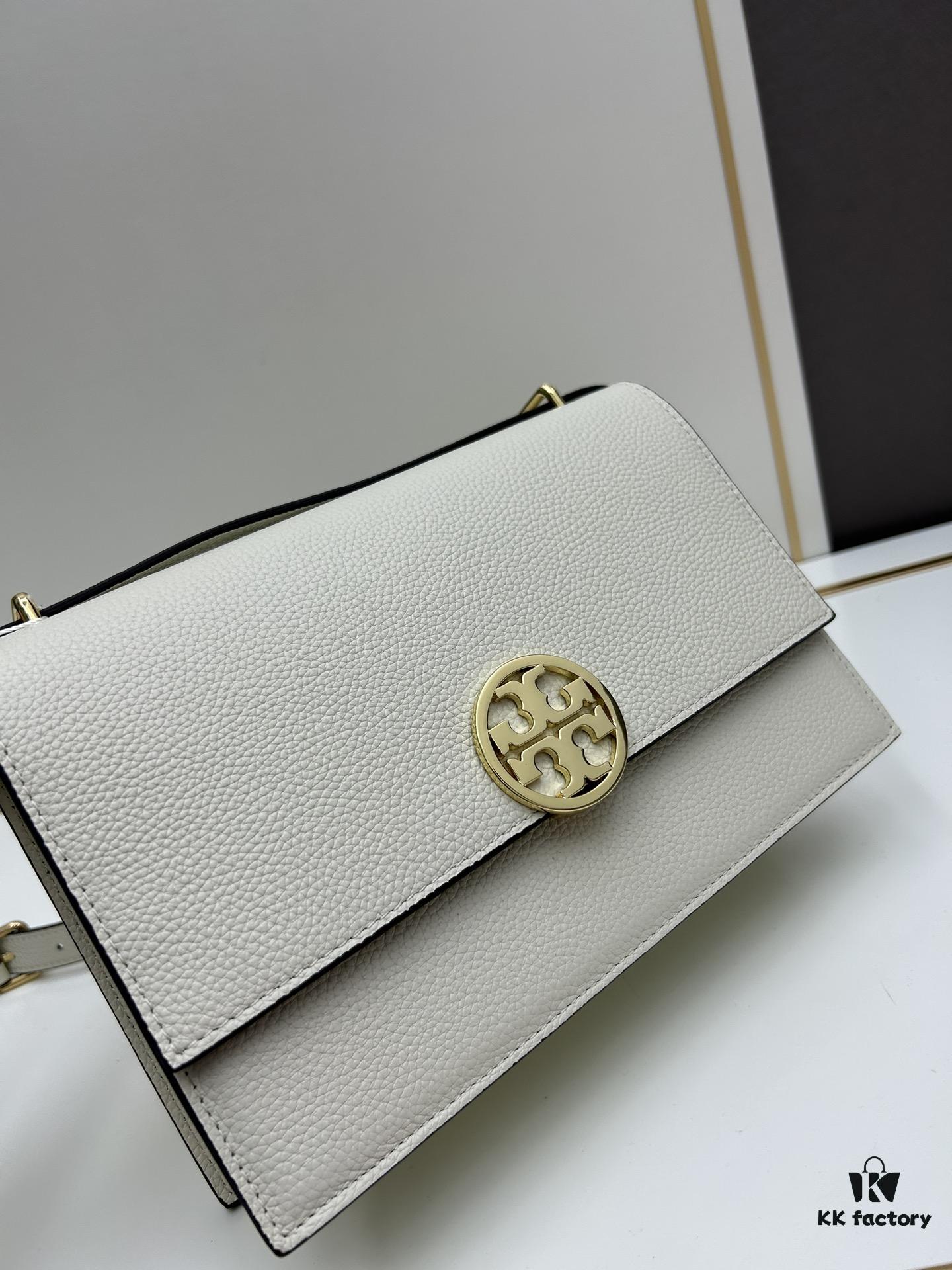 Original Quality [New Item, Attention to Detail, Guaranteed Genuine Leather] TORY BURCH Miller Style Accordion Bag