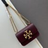 Original Quality [Full Leather Series, New Arrival with Attention to Detail] Tory Burch Eleanor Small Convertible Shoulder Bag