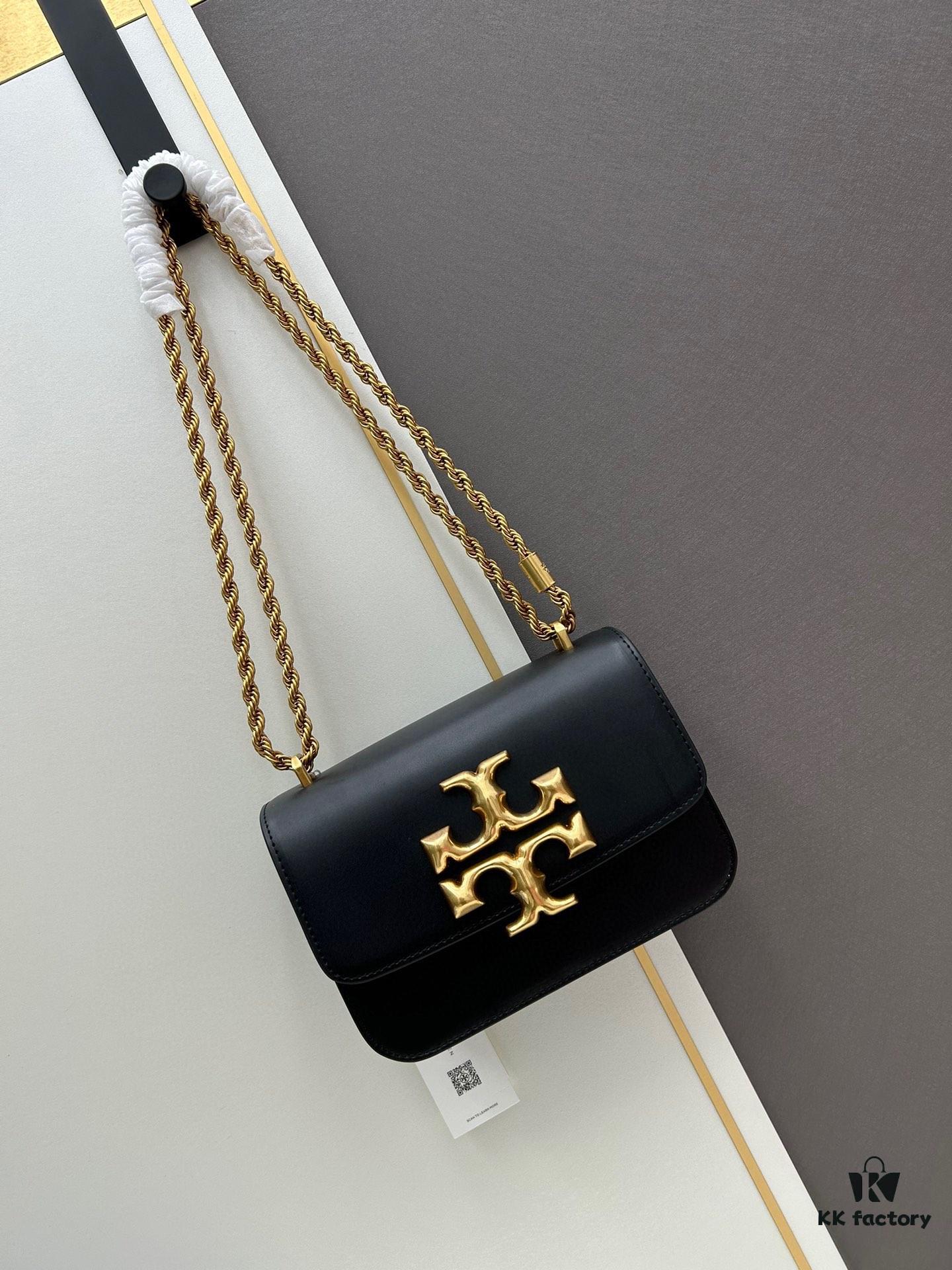 Original Quality [Full Leather Series, New Arrival with Attention to Detail] Tory Burch Eleanor Small Convertible Shoulder Bag
