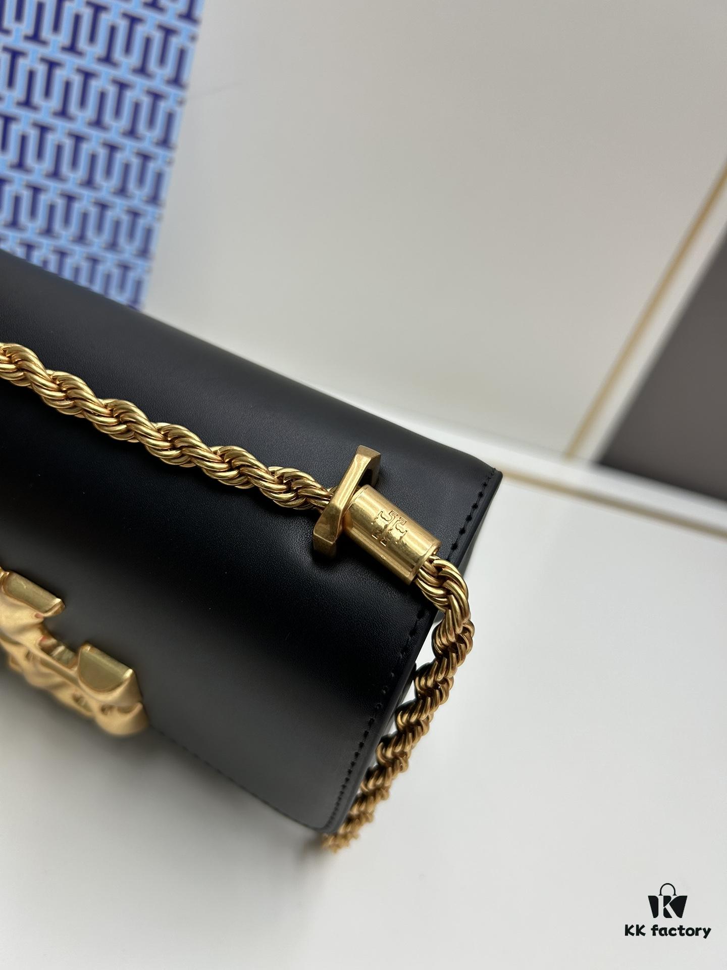 Original Quality [Full Leather Series, New Arrival with Attention to Detail] Tory Burch Eleanor Small Convertible Shoulder Bag