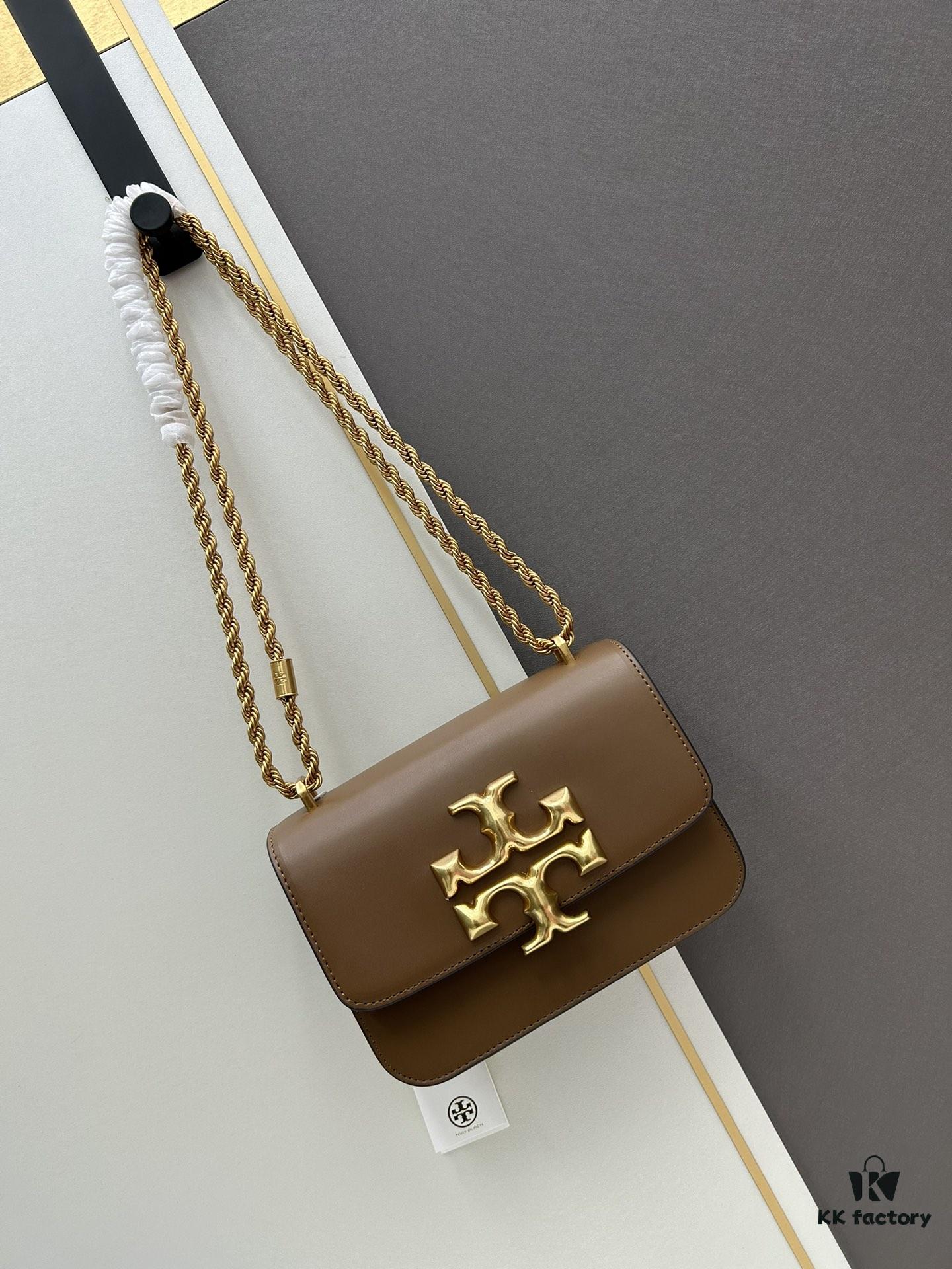 Original Quality [Full Leather Series, New Arrival with Attention to Detail] Tory Burch Eleanor Small Convertible Shoulder Bag