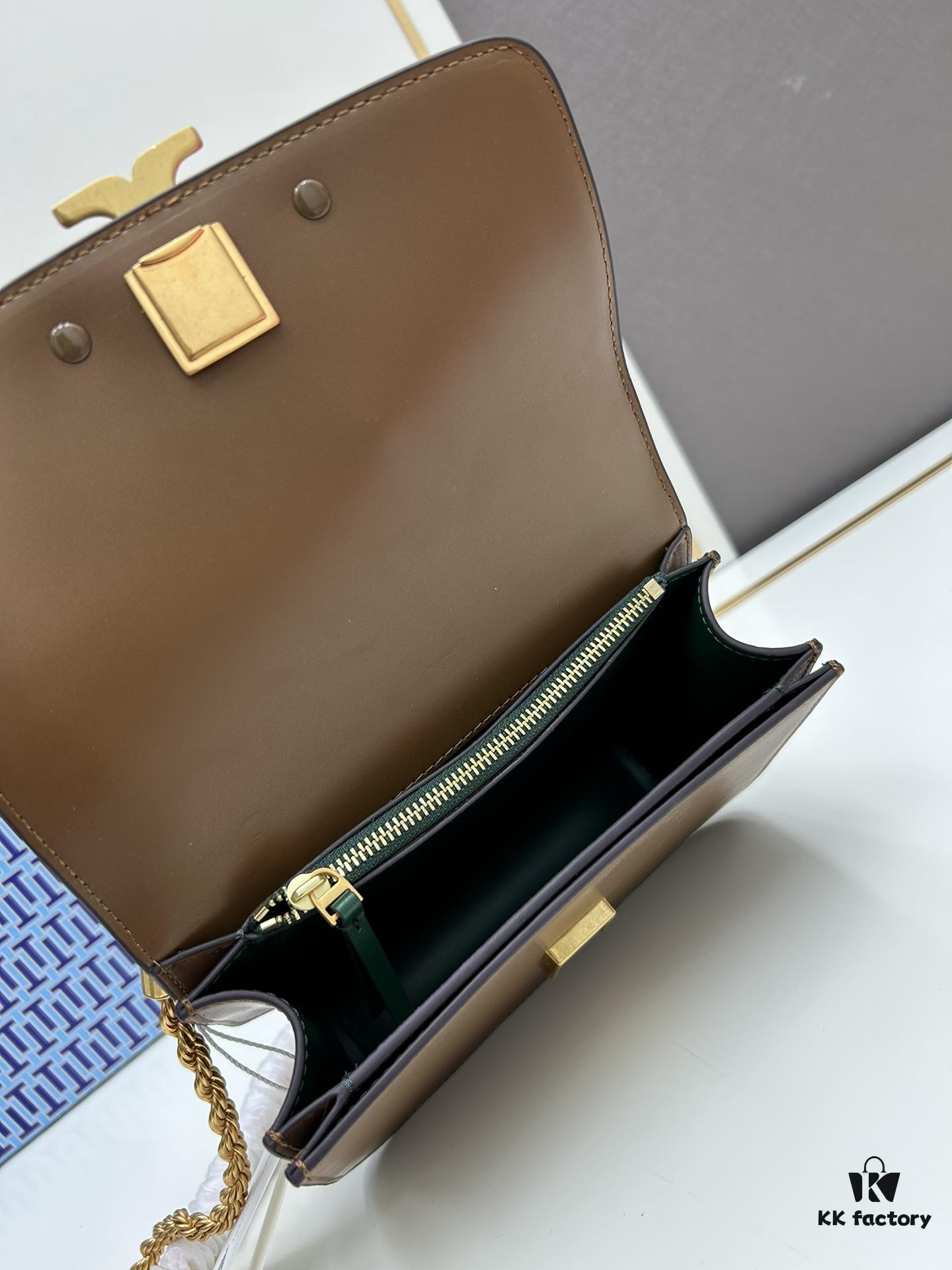 Original Quality [Full Leather Series, New Arrival with Attention to Detail] Tory Burch Eleanor Small Convertible Shoulder Bag