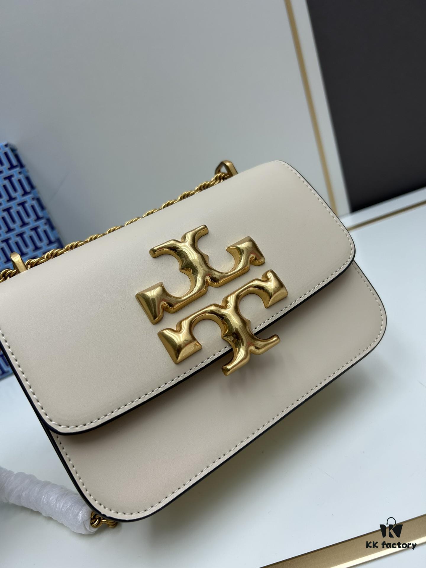 Original Quality [Full Leather Series, New Arrival with Attention to Detail] Tory Burch Eleanor Small Convertible Shoulder Bag