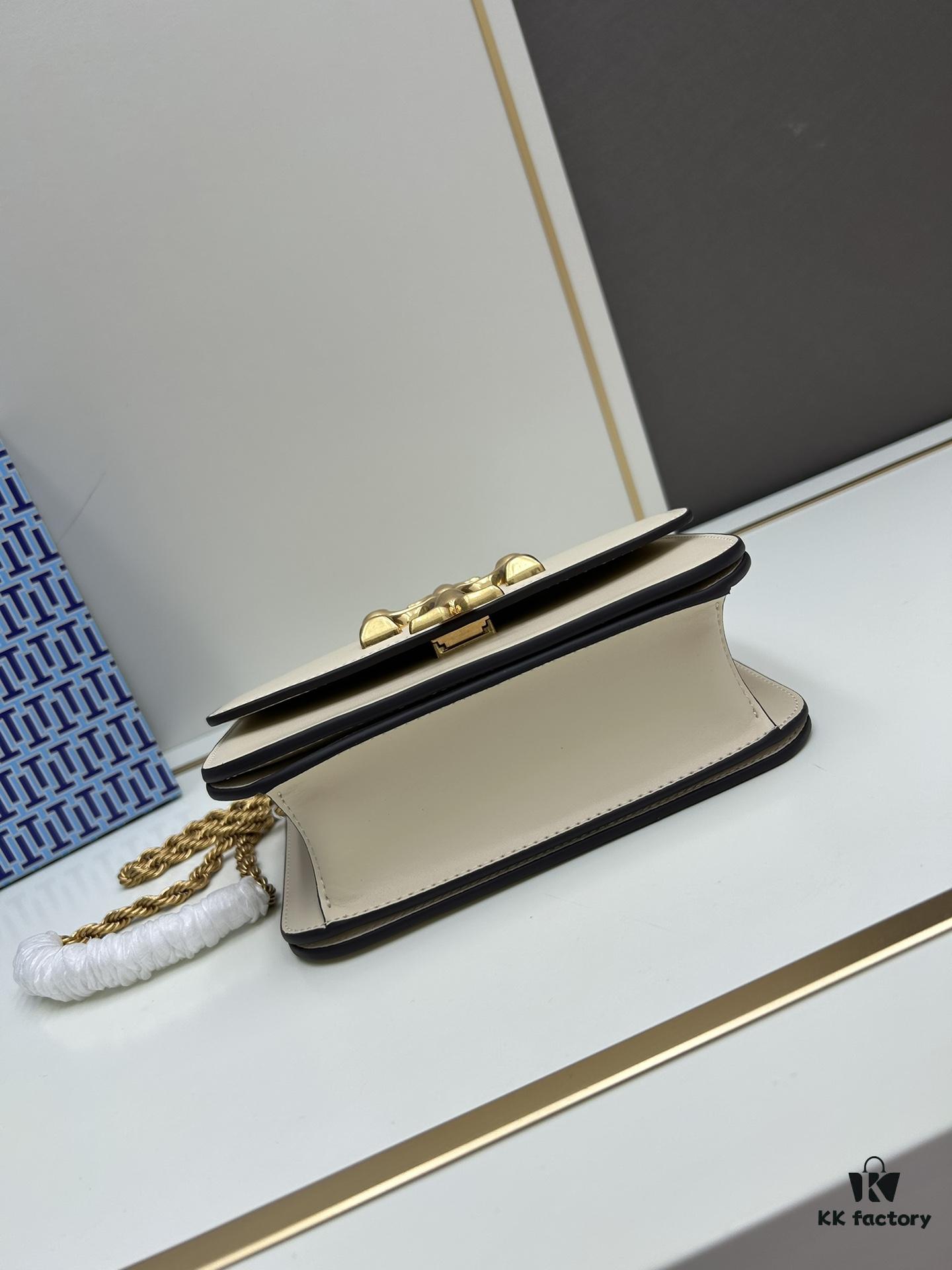 Original Quality [Full Leather Series, New Arrival with Attention to Detail] Tory Burch Eleanor Small Convertible Shoulder Bag