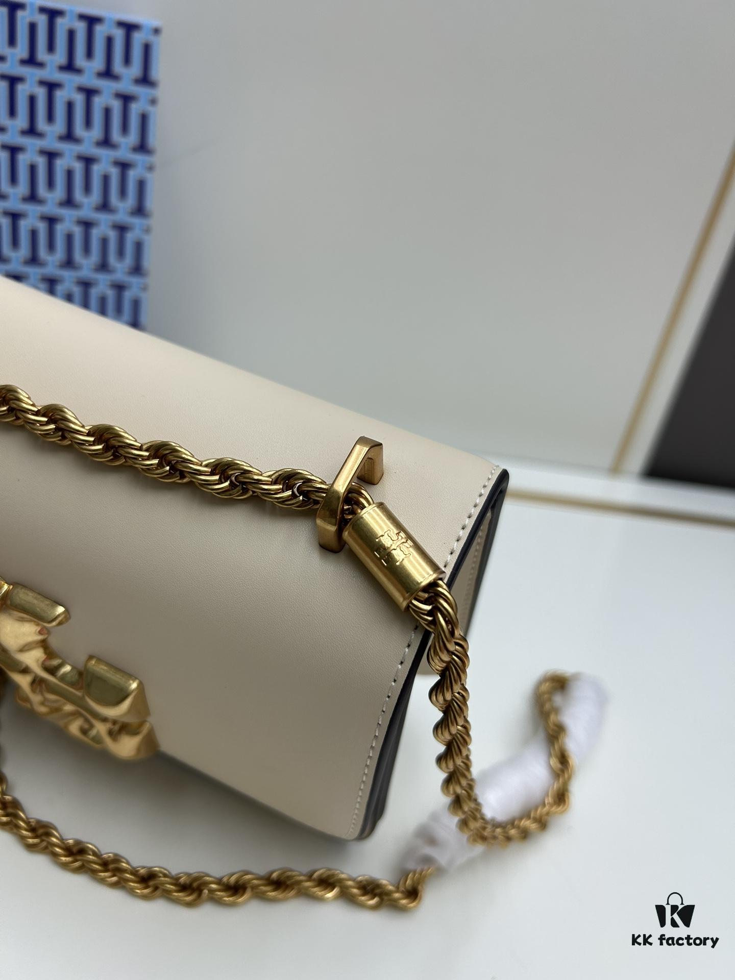 Original Quality [Full Leather Series, New Arrival with Attention to Detail] Tory Burch Eleanor Small Convertible Shoulder Bag