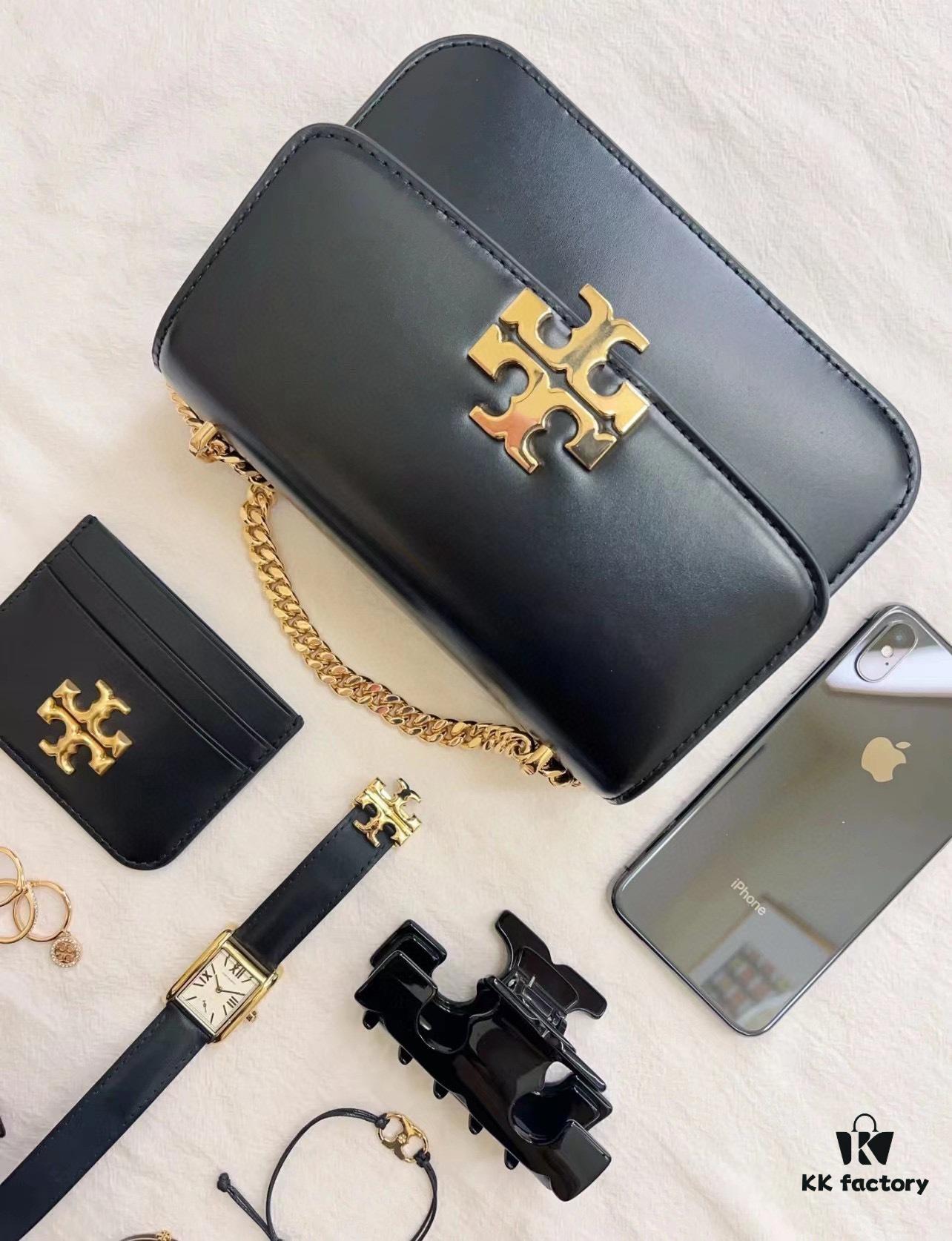 Original Quality [Full Genuine Leather Series, New Arrival with Attention to Detail] TORY BURCH Box Bag