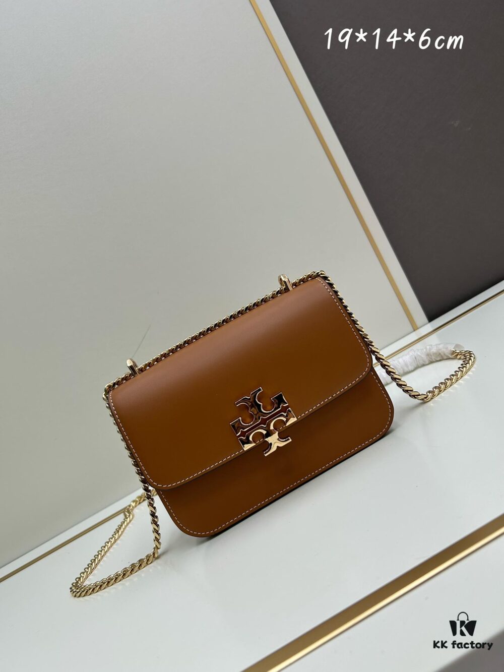Original Quality [Full Genuine Leather Series, New Arrival with Attention to Detail] TORY BURCH Theysken's Town Bag