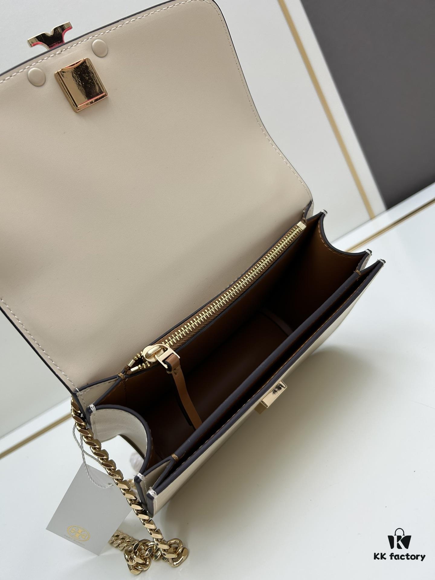 Original Quality [Full Genuine Leather Series, New Arrival with Attention to Detail] TORY BURCH The Lee Radziwill Bag