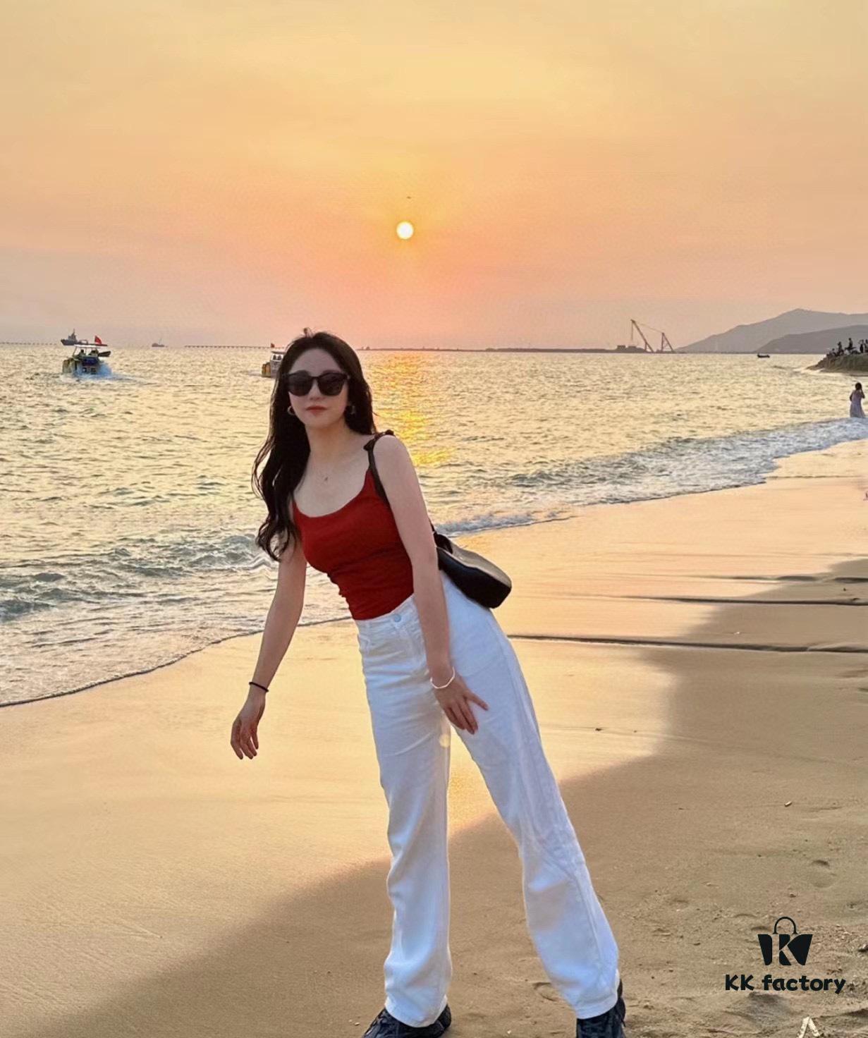 Tory Burch Emerson Series New Arrival Crossbody Bag in Full Leather with Quilted Calfskin