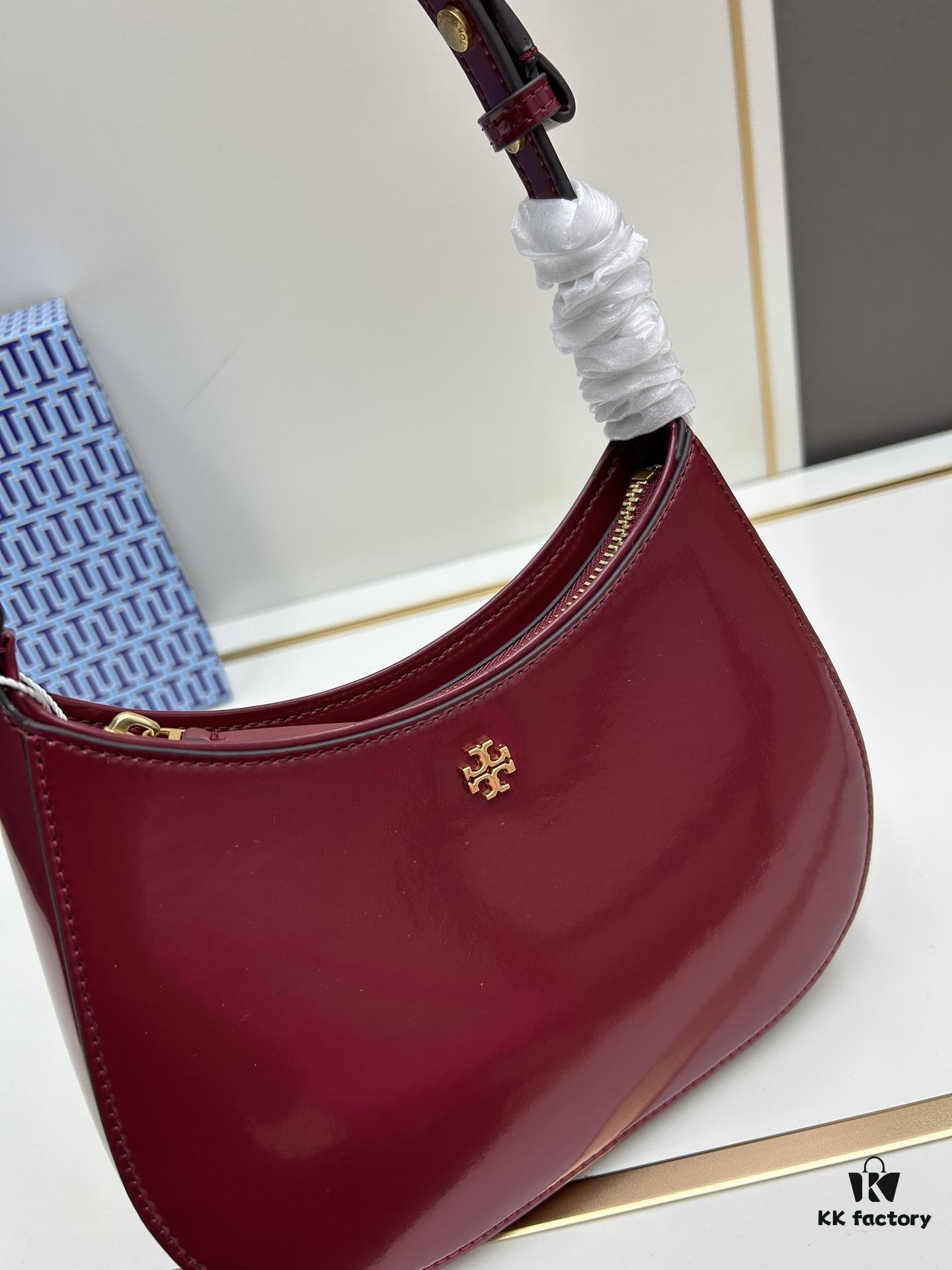 Tory Burch Emerson Series New Arrival Crossbody Bag in Textured Calfskin
