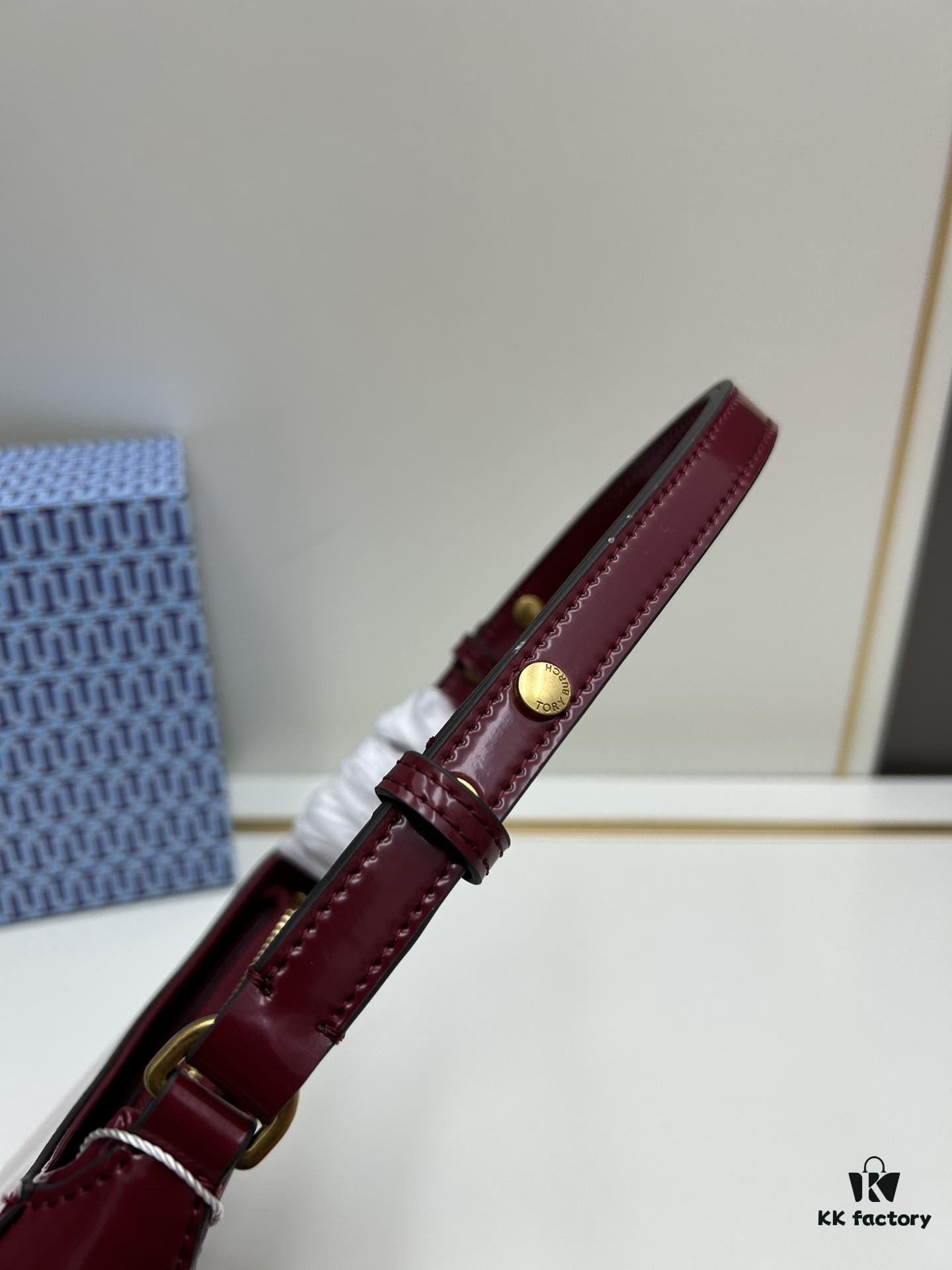 Tory Burch Emerson Series New Arrival Crossbody Bag in Textured Calfskin