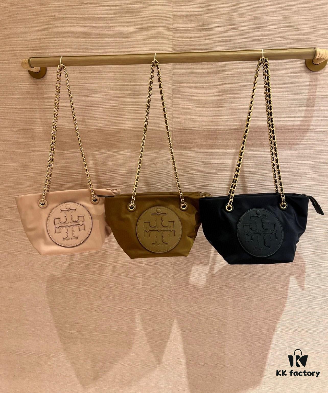 Tory Burch Ella Small Crossbody Bag in Recycled Nylon – Lightweight and Stylish