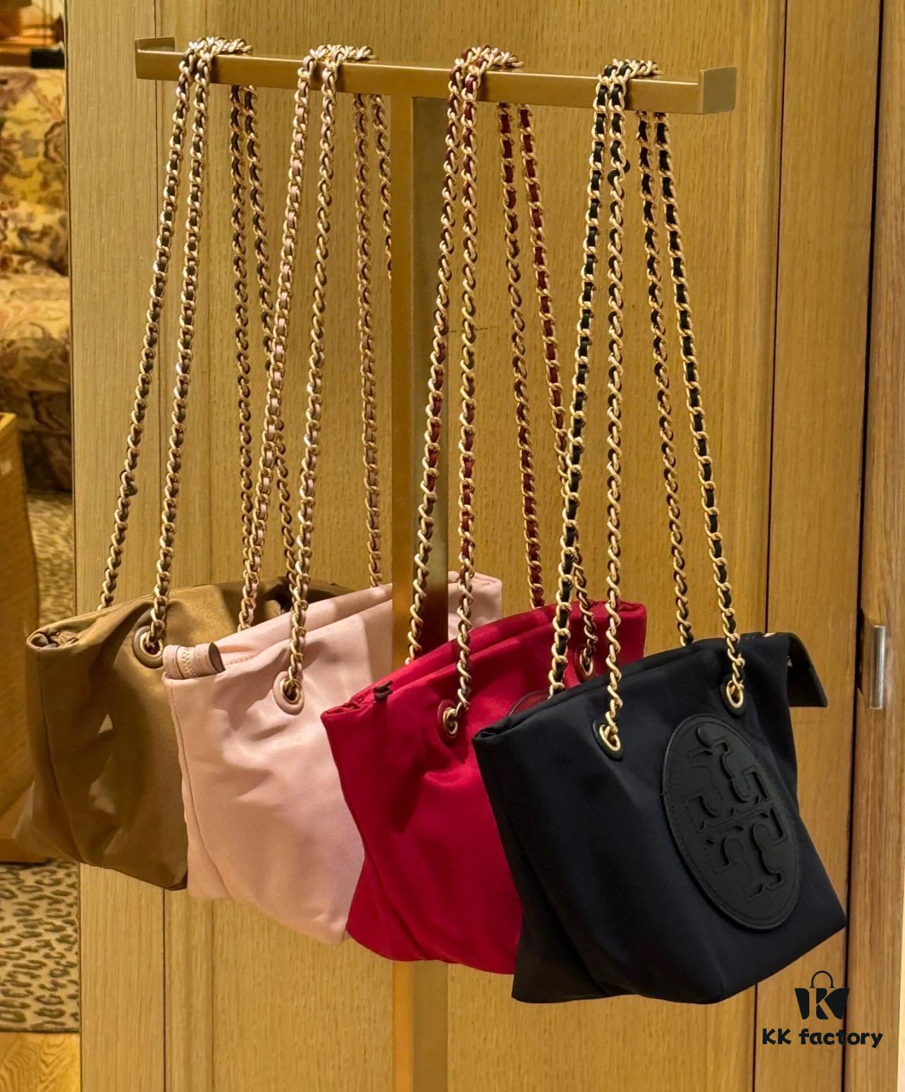 Tory Burch Ella Small Crossbody Bag in Recycled Nylon – Lightweight and Stylish