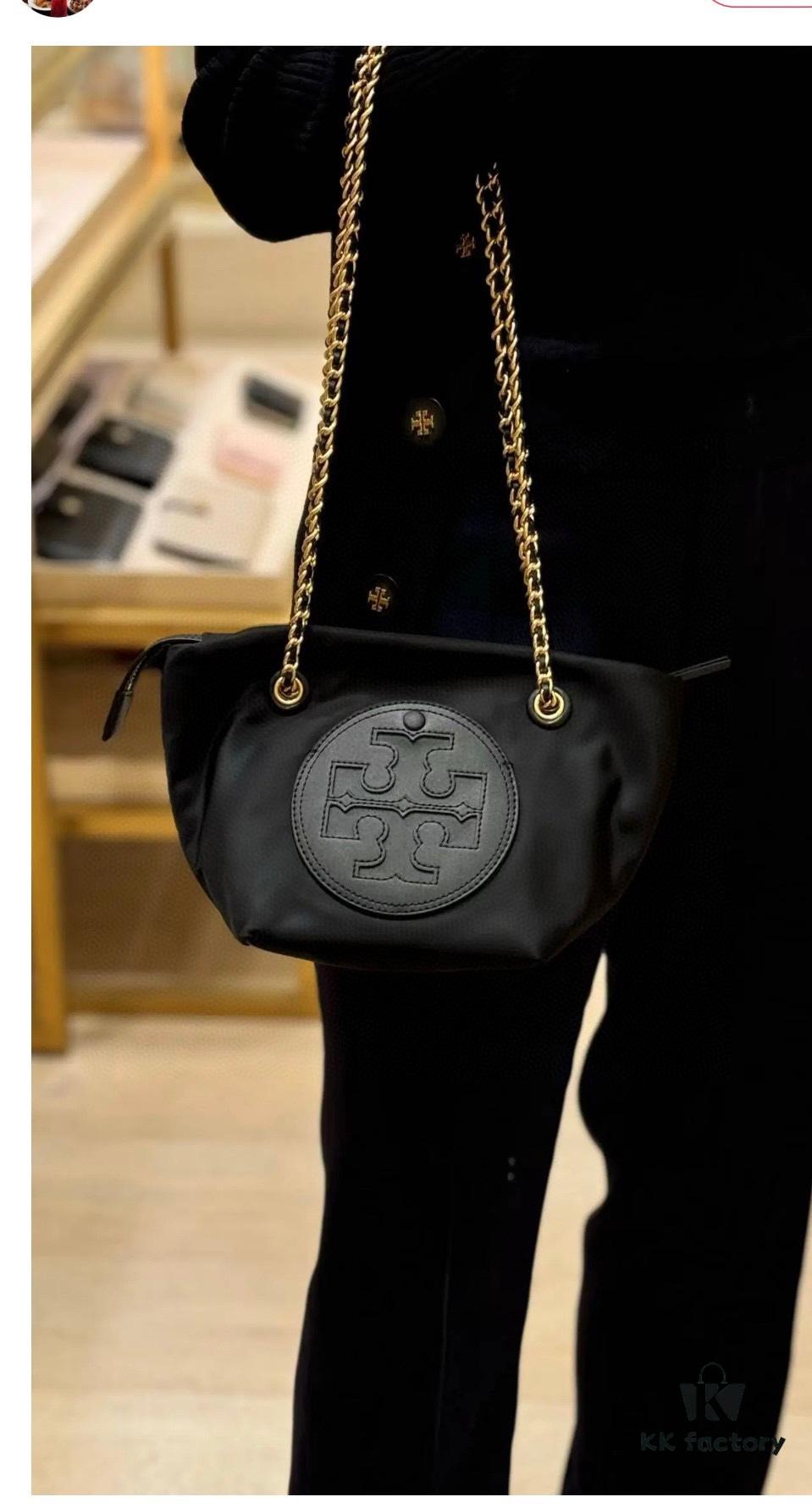 Tory Burch Ella Small Crossbody Bag in Recycled Nylon – Lightweight and Stylish