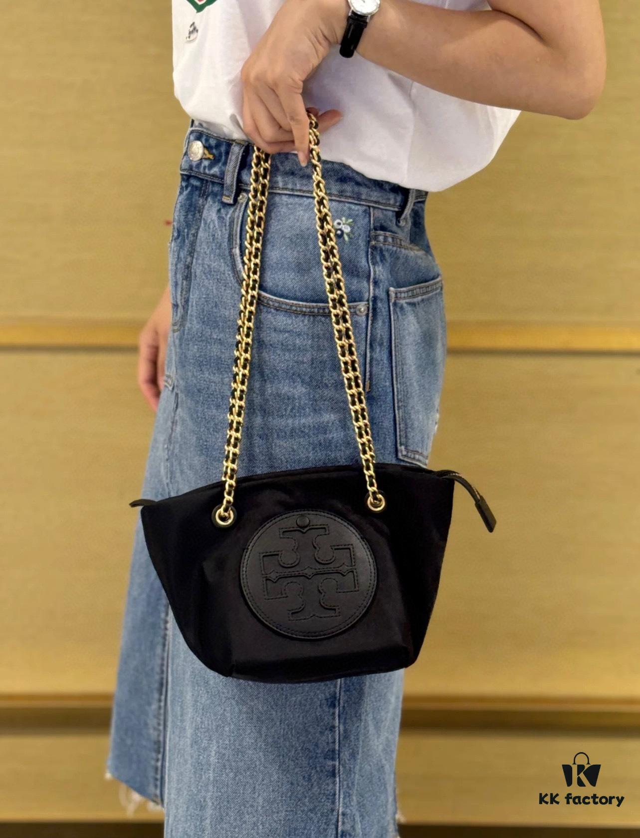 Tory Burch Ella Small Crossbody Bag in Recycled Nylon – Lightweight and Stylish