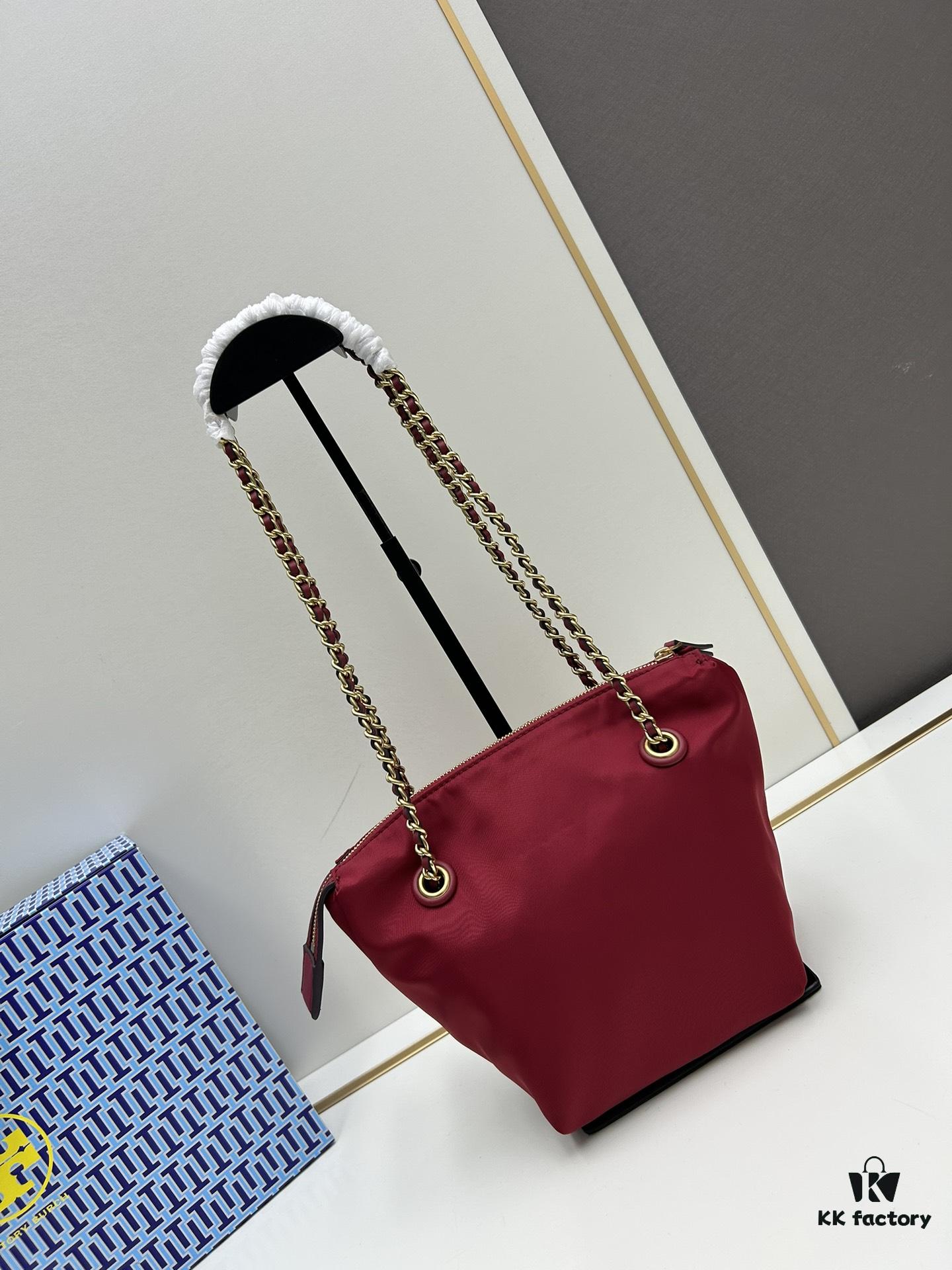 Tory Burch Ella Mini Crossbody Bag in Recycled Nylon – Lightweight and Stylish