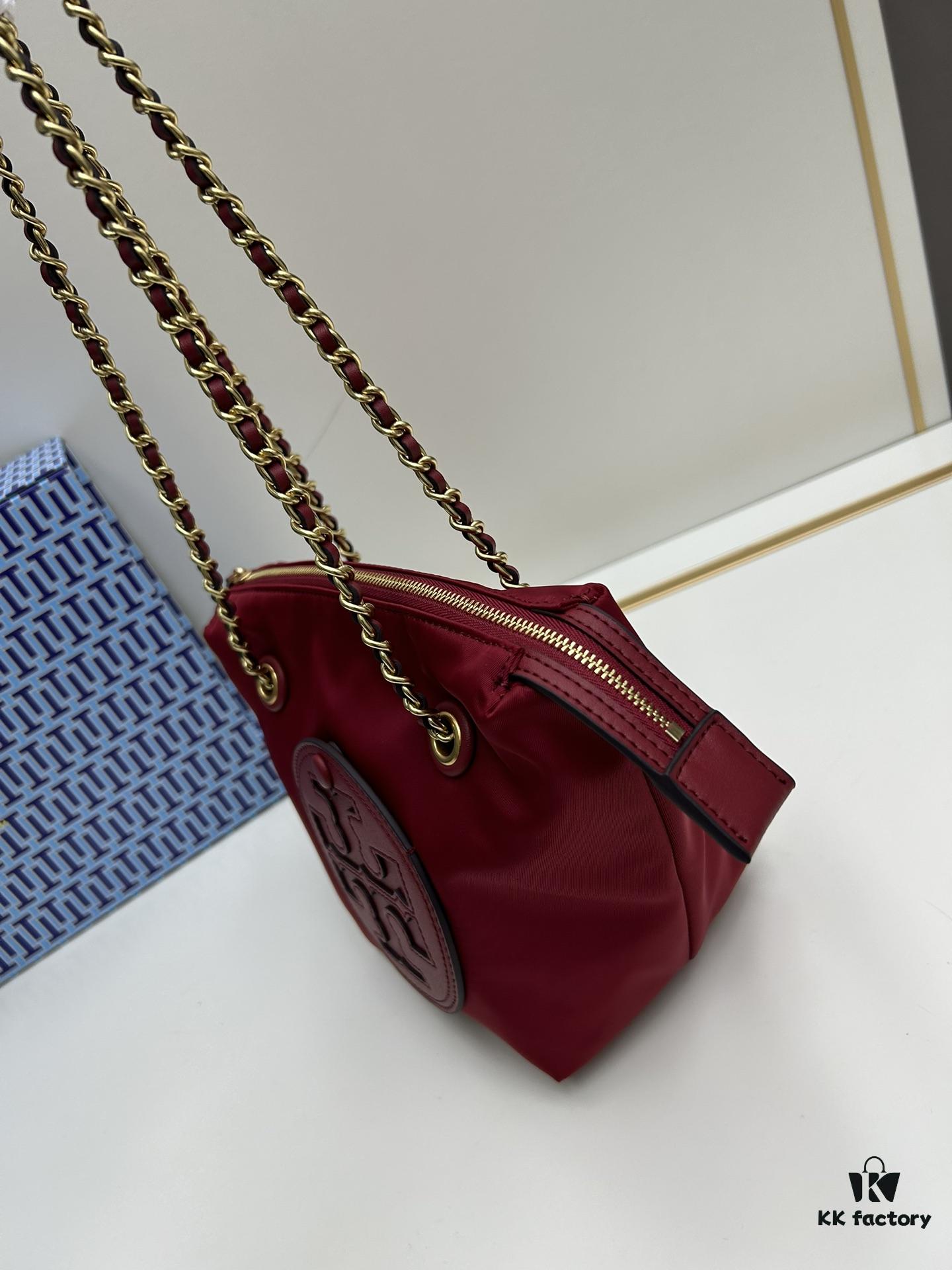 Tory Burch Ella Mini Crossbody Bag in Recycled Nylon – Lightweight and Stylish