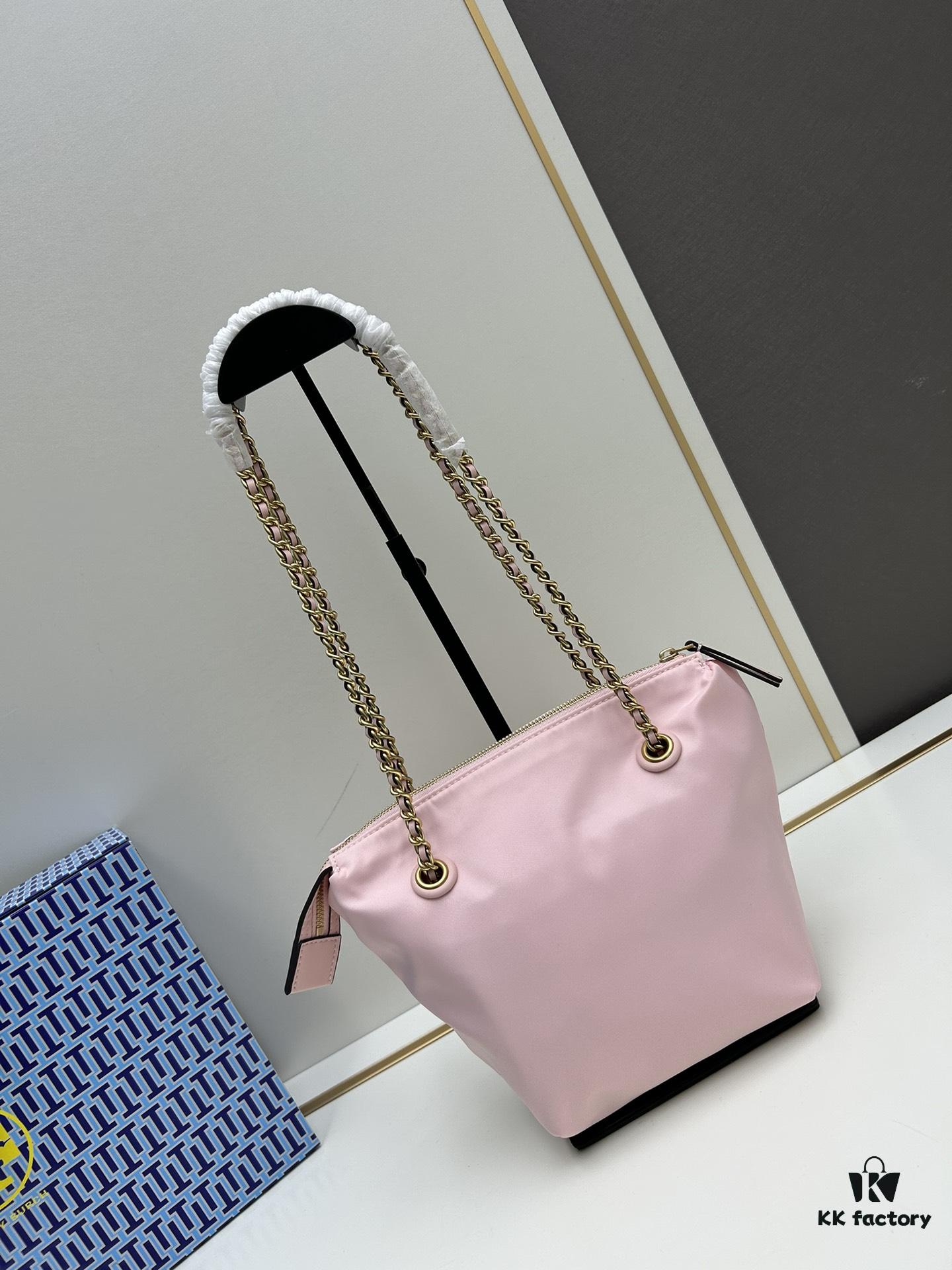 Tory Burch Ella Mini Crossbody Bag – Lightweight Nylon Series, New Arrival with Attention to Detail