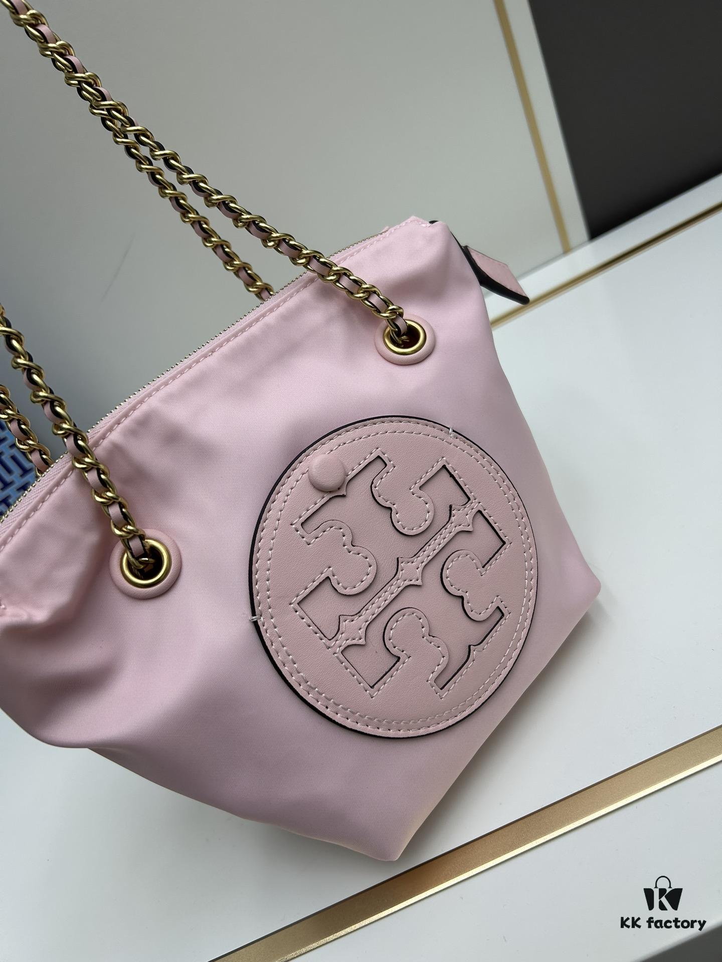 Tory Burch Ella Mini Crossbody Bag – Lightweight Nylon Series, New Arrival with Attention to Detail