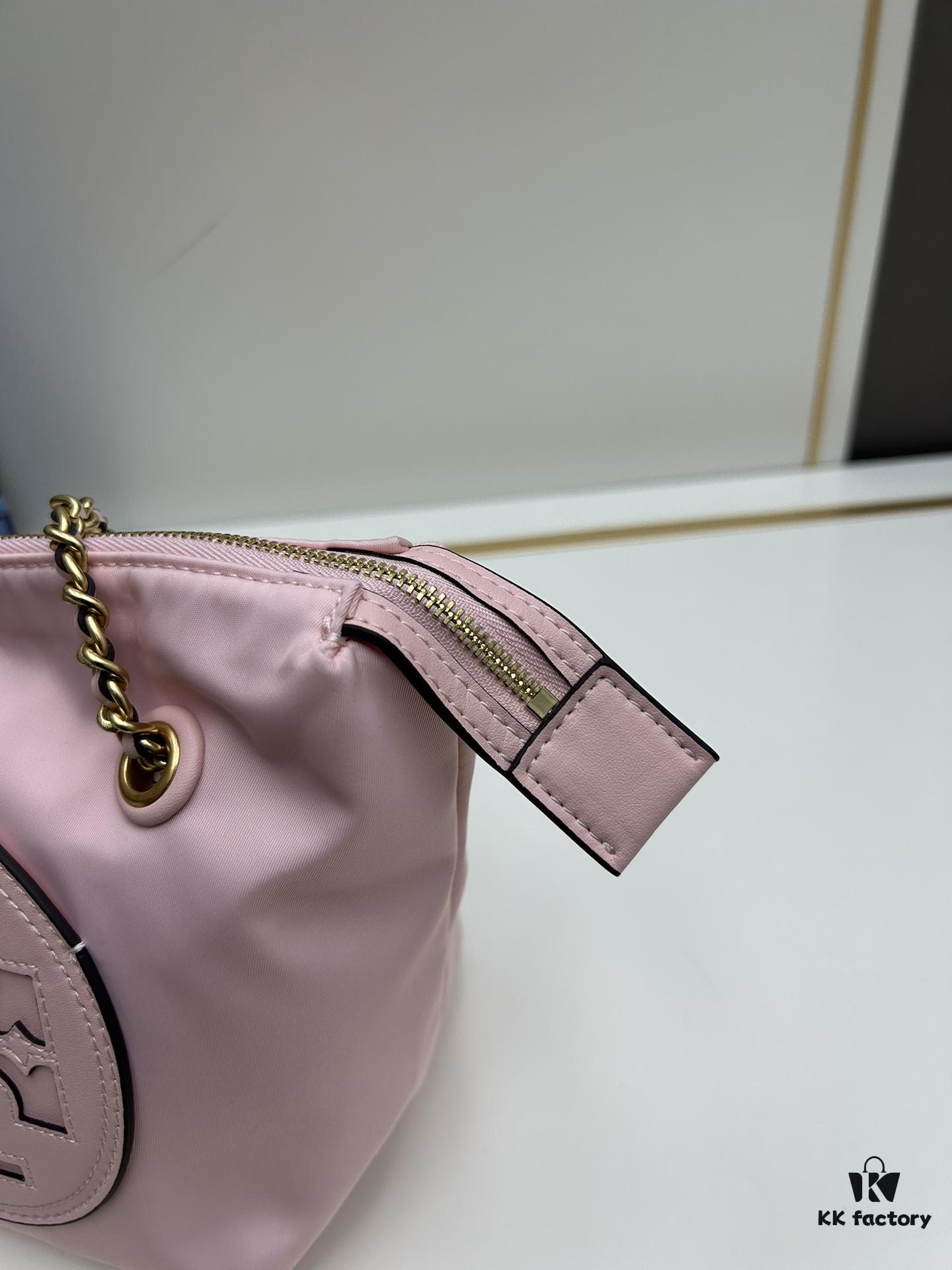 Tory Burch Ella Mini Crossbody Bag – Lightweight Nylon Series, New Arrival with Attention to Detail