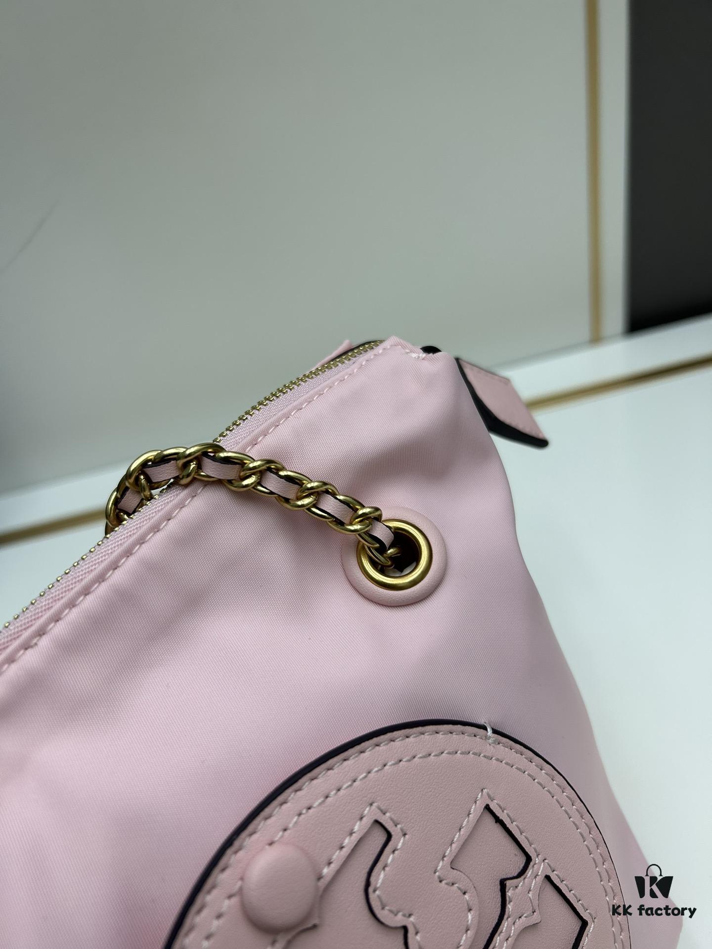 Tory Burch Ella Mini Crossbody Bag – Lightweight Nylon Series, New Arrival with Attention to Detail