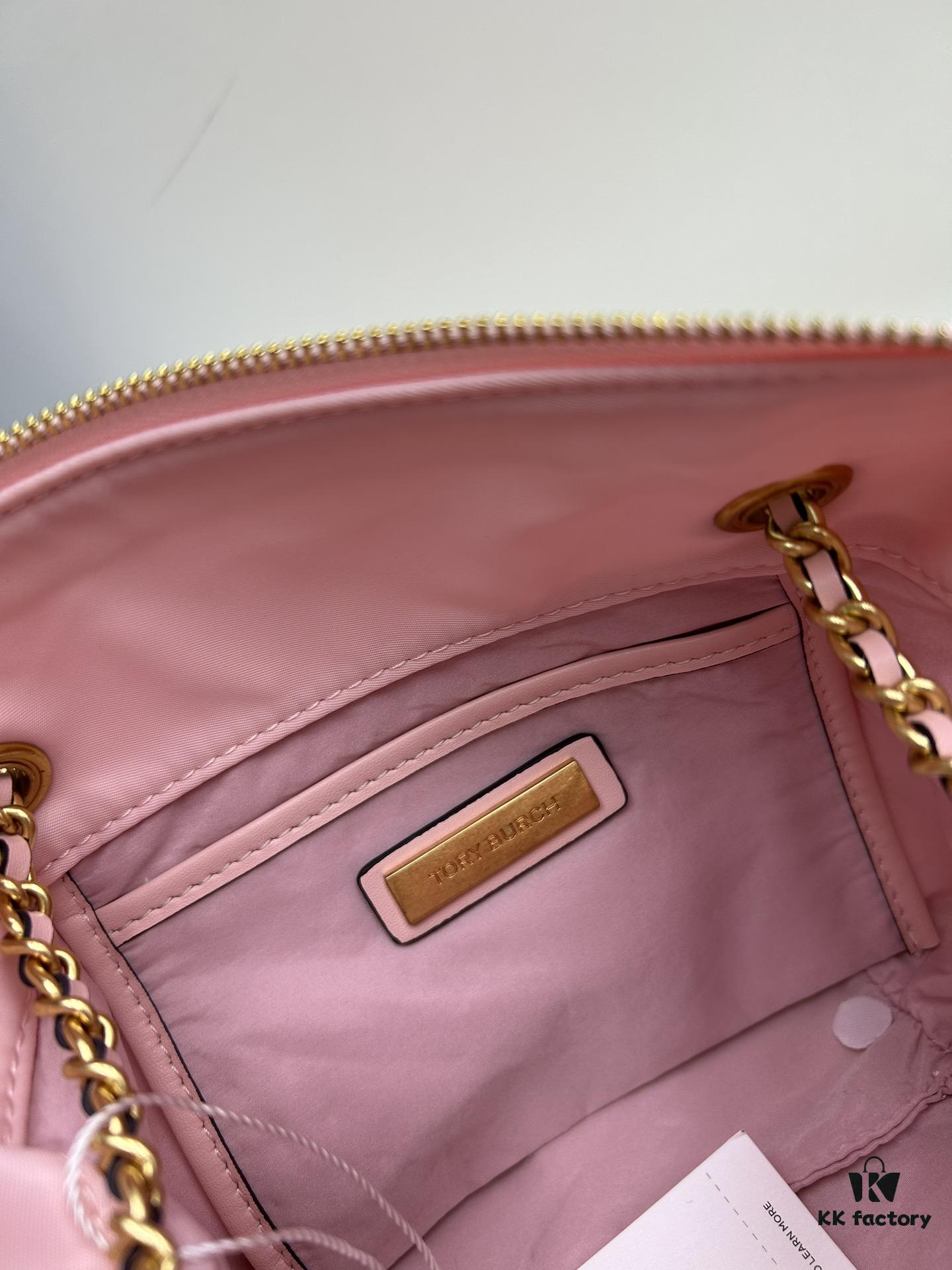 Tory Burch Ella Mini Crossbody Bag – Lightweight Nylon Series, New Arrival with Attention to Detail