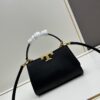 Tory Burch Eleanor Leather Handbag - Full Genuine Leather Series, New Arrival with Premium Suede Trim and Signature Double-T Logo