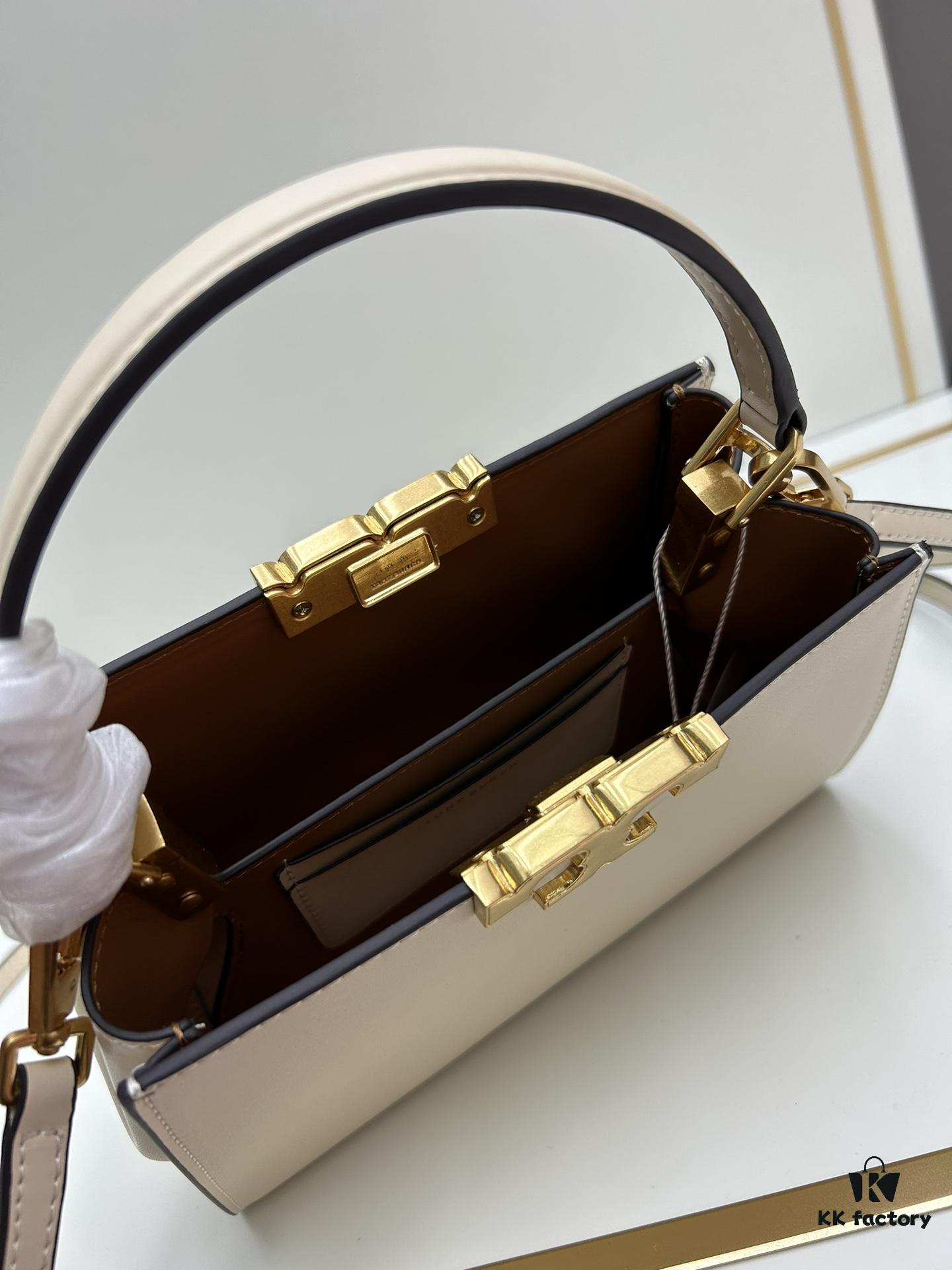Authentic Quality [Full Genuine Leather Series, New Arrival with Attention to Detail] Tory Burch Eleanor Leather Handbag