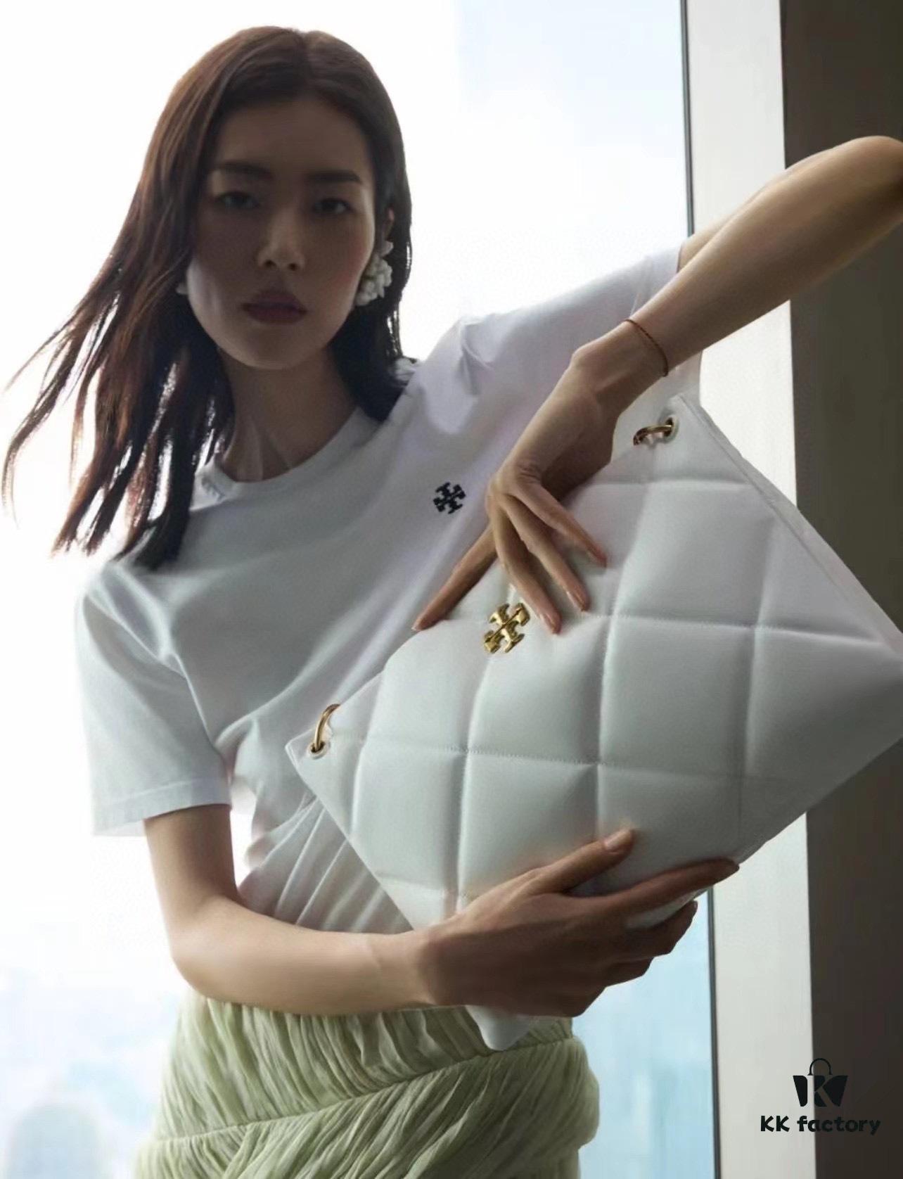 Tory Burch | New Arrival Kira Quilted Diamond-Stitch Shoulder Bag