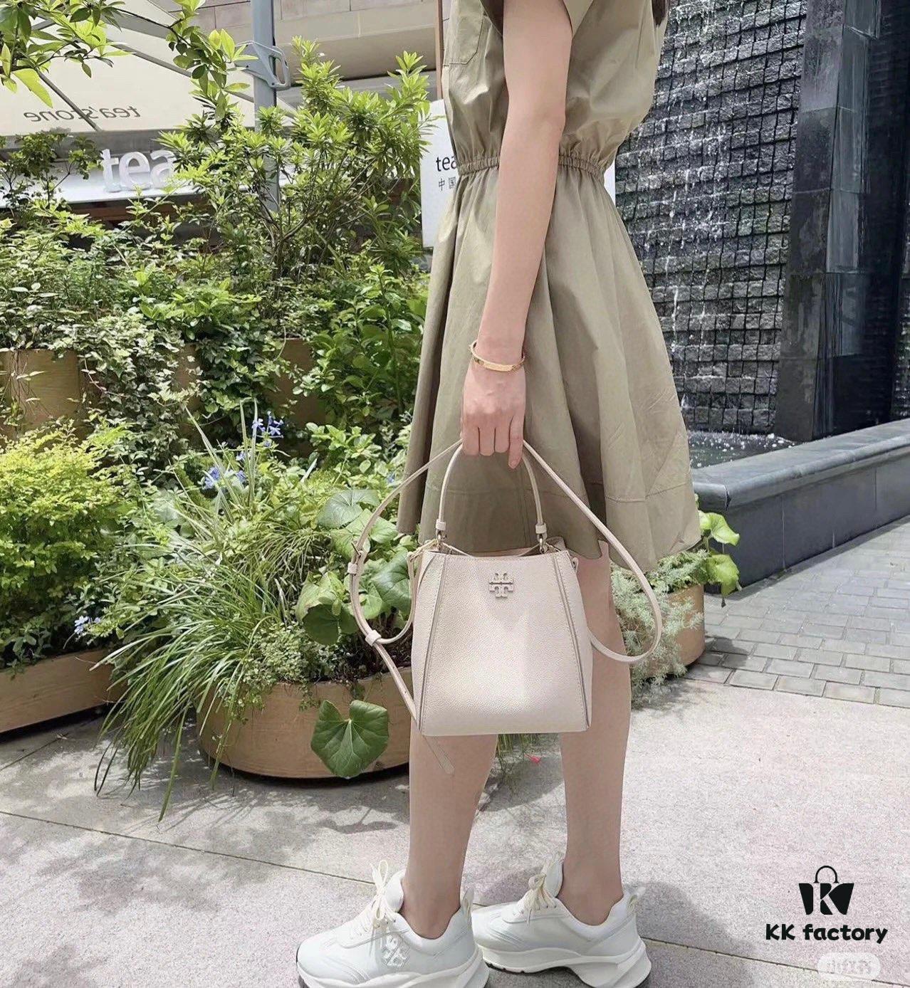 Original Quality [Full Genuine Leather Series, New Arrival with Attention to Detail] Tory Burch McGraw Hobo