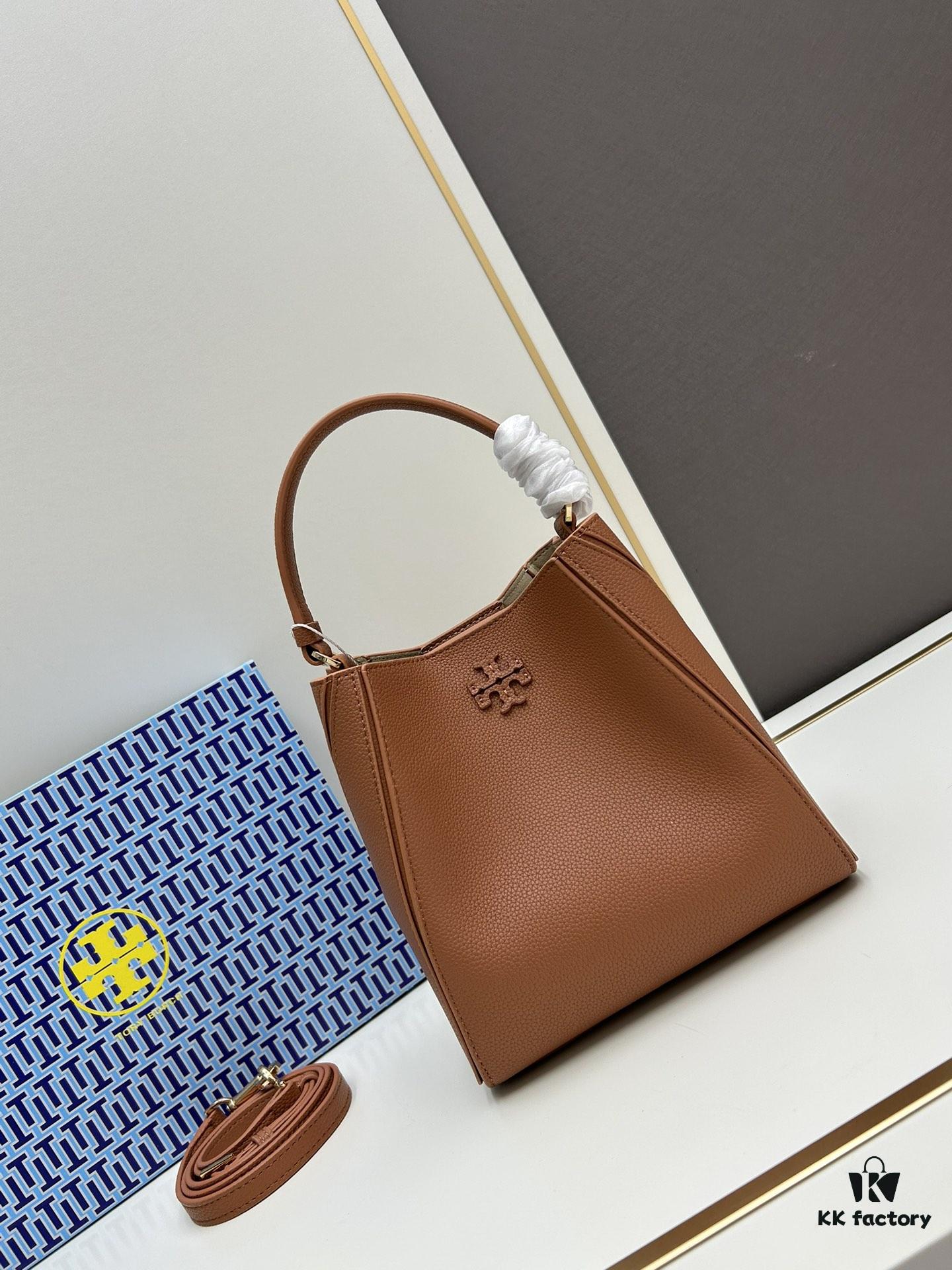 Original Quality [Full Genuine Leather Series, New Arrival with Attention to Detail] Tory Burch McGraw Hobo