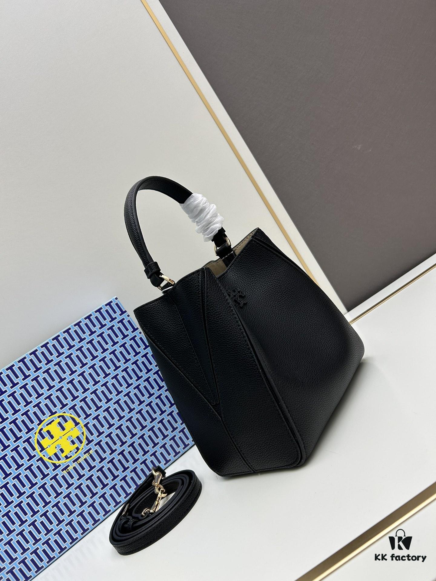 Original Quality [Full Genuine Leather Series, New Arrival with Attention to Details] Tory Burch McGraw Hobo