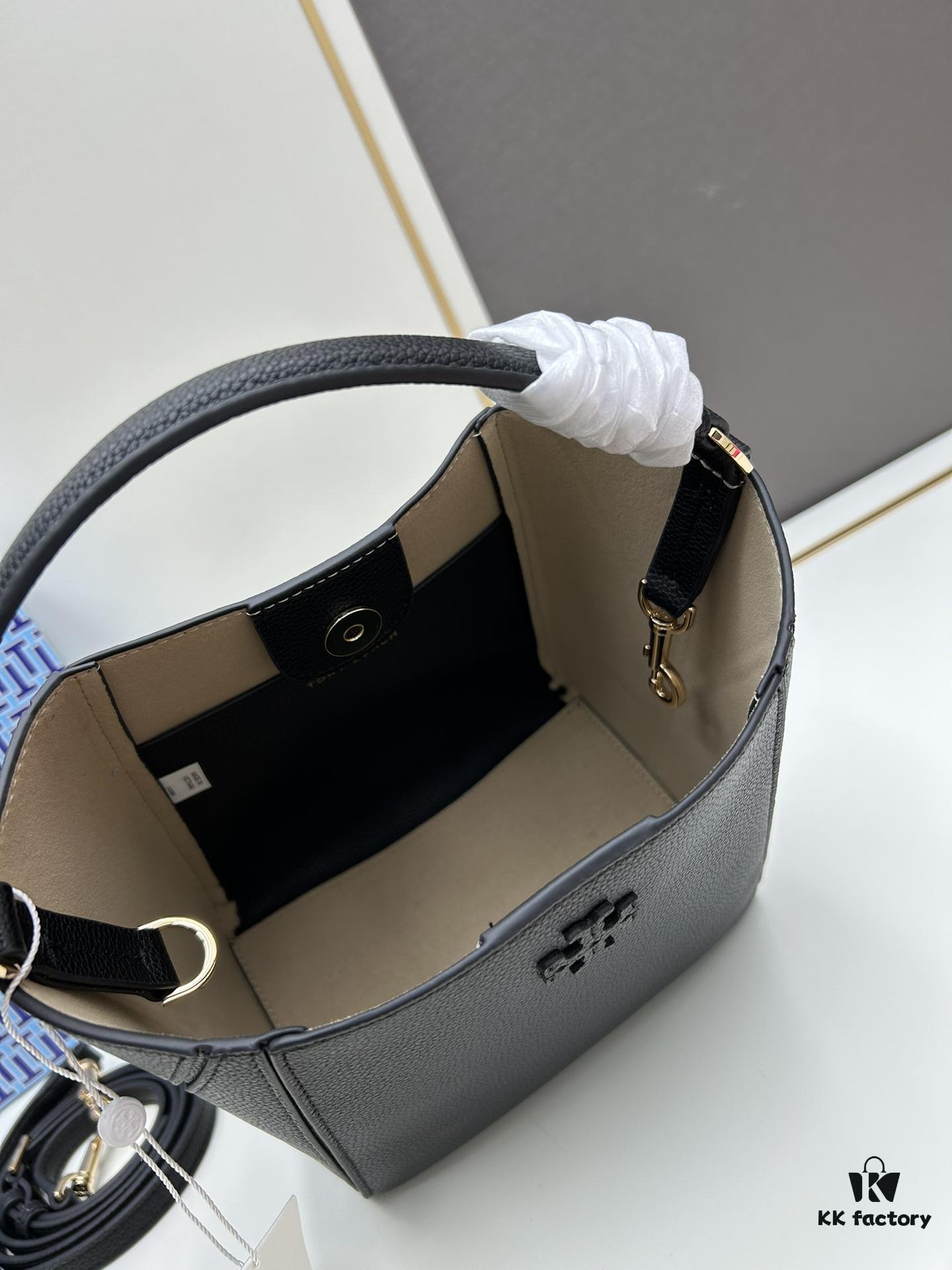 Original Quality [Full Genuine Leather Series, New Arrival with Attention to Details] Tory Burch McGraw Hobo