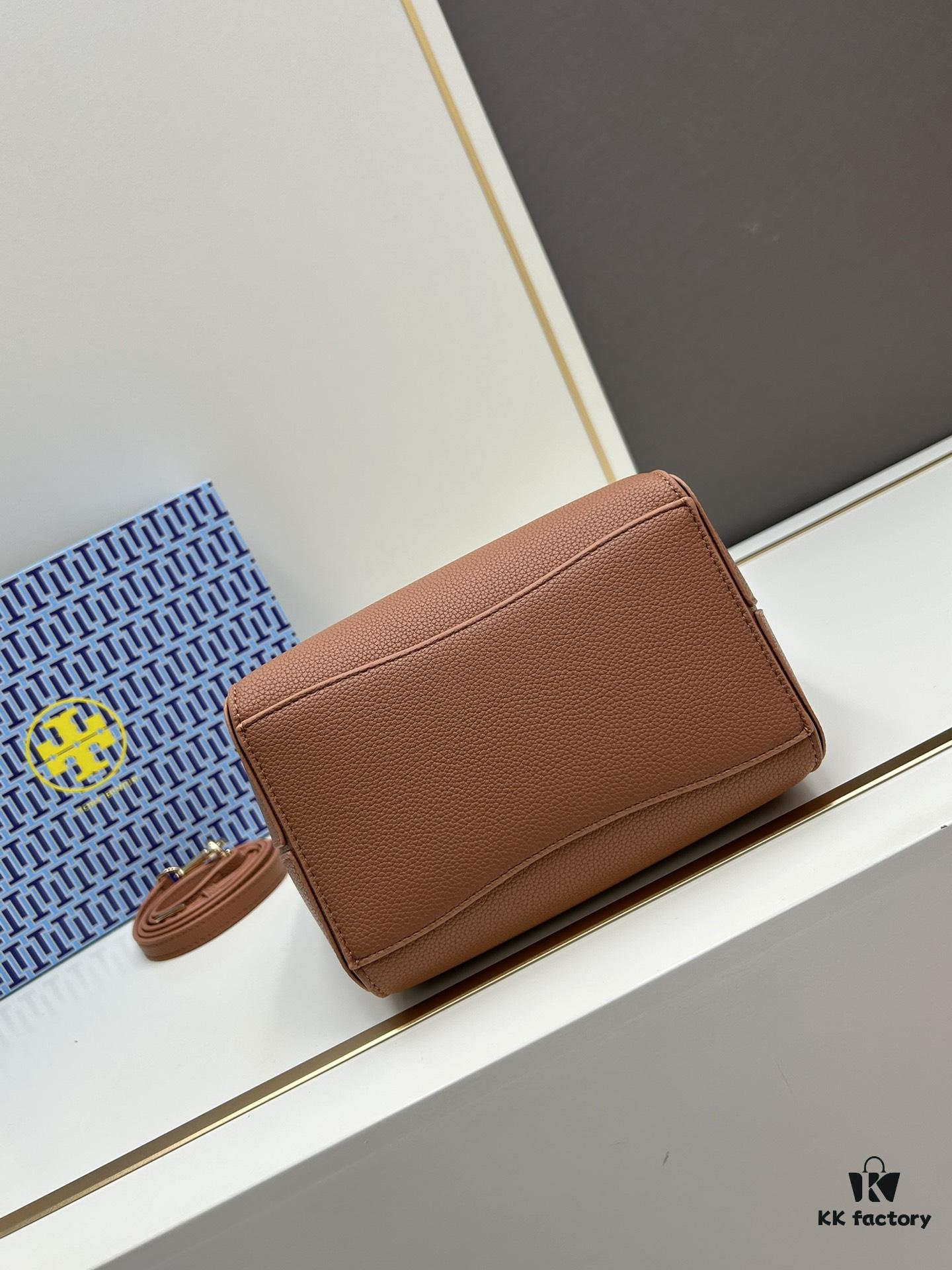 Original Quality [Full Genuine Leather Series, New Arrival with Attention to Details] Tory Burch McGraw Hobo