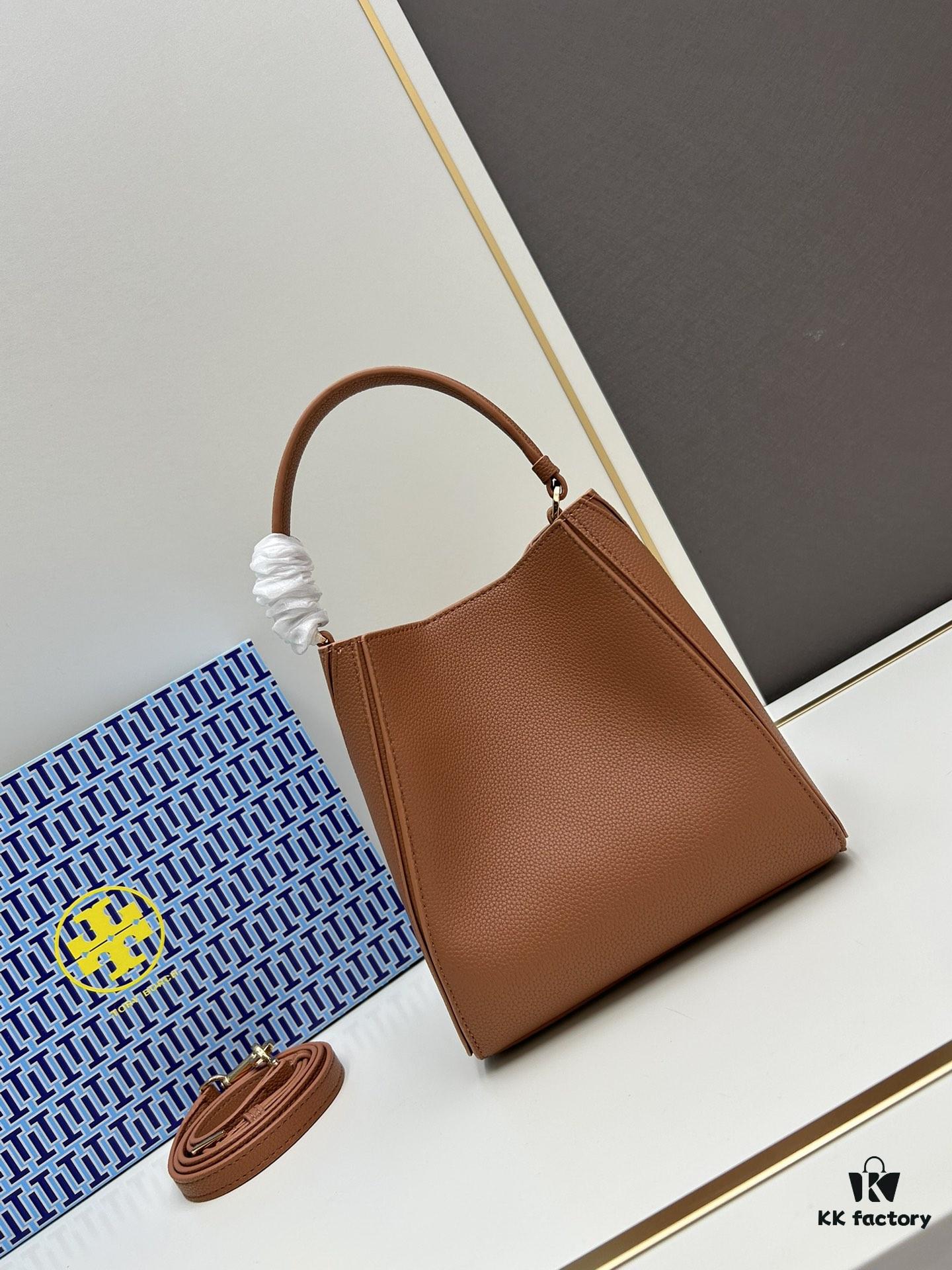 Original Quality [Full Genuine Leather Series, New Arrival with Attention to Details] Tory Burch McGraw Hobo