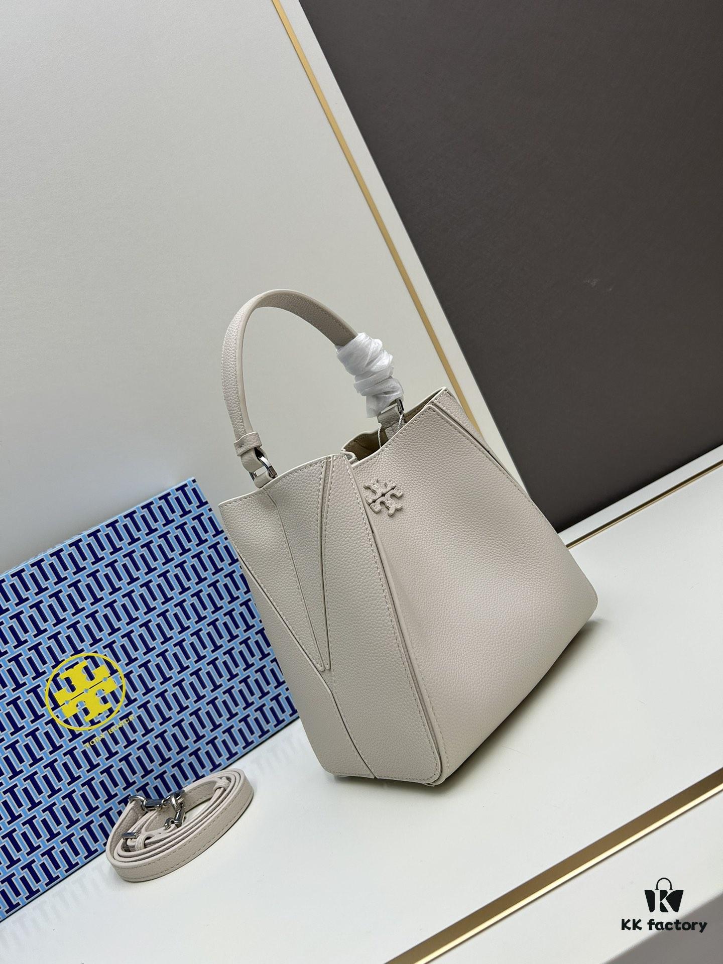 Original Quality [Full Genuine Leather Series, New Arrival with Attention to Detail] Tory Burch McGraw Hobo